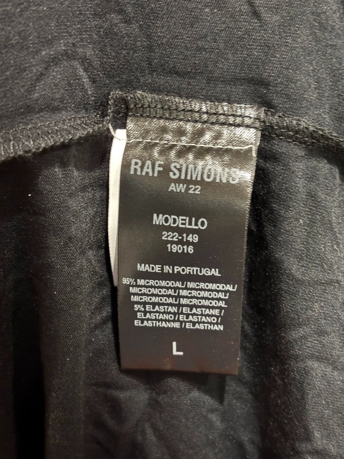 Raf Simons Raf Simons Self-cultivation and high collar bottoming Size US L / EU 52-54 / 3 - 5 Thumbnail