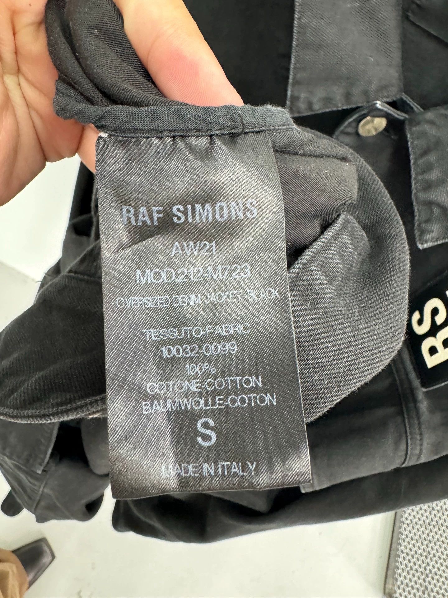 Raf Simons Raf Simons Slogan leather jacket Size US S / EU 44-46 / 1 - 8 Thumbnail