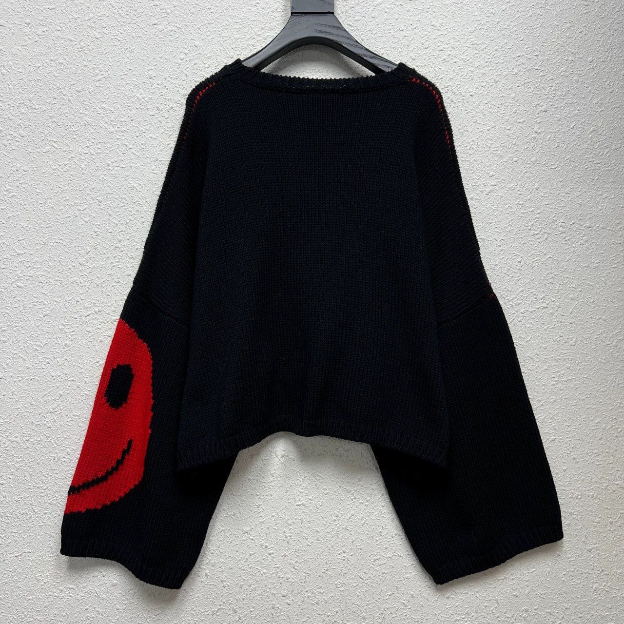 Raf Simons Raf Simons Smiley co-branded smiley face knitted sweater Size US S / EU 44-46 / 1 - 2 Thumbnail