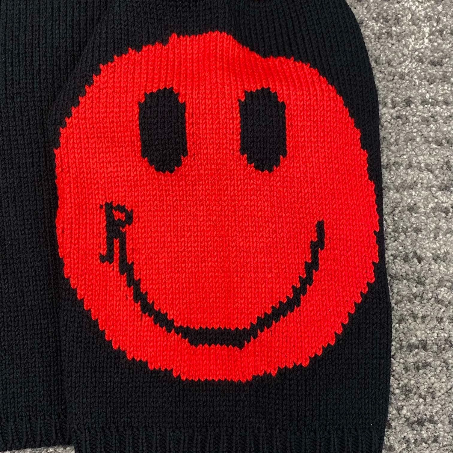 Raf Simons Raf Simons Smiley co-branded smiley face knitted sweater Size US S / EU 44-46 / 1 - 3 Thumbnail