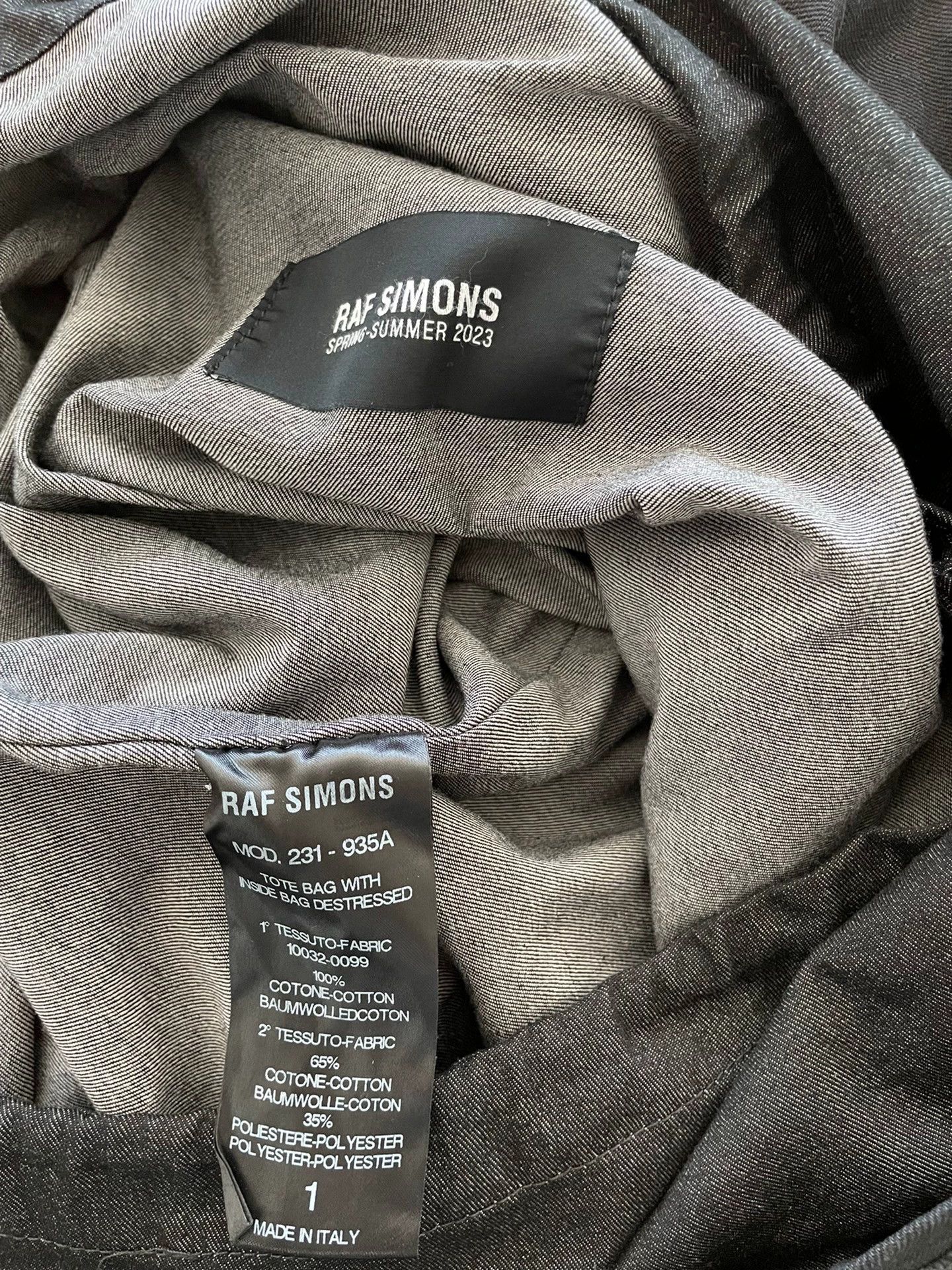 Raf Simons Raf Simons Make an old cowboy tote bag Size ONE SIZE - 7 Thumbnail