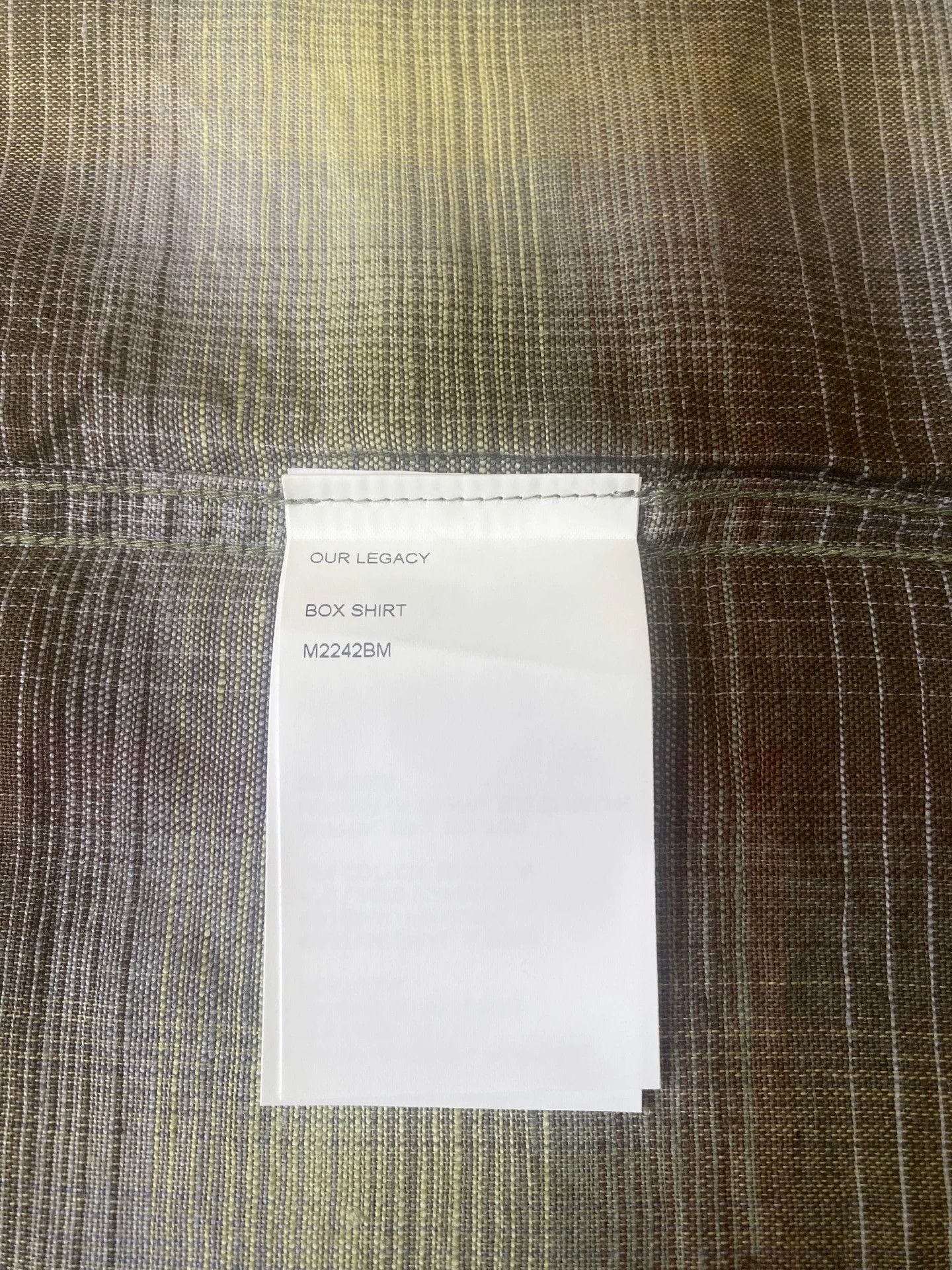 Our Legacy Our legacy Checked shirt Size US M / EU 48-50 / 2 - 7 Thumbnail