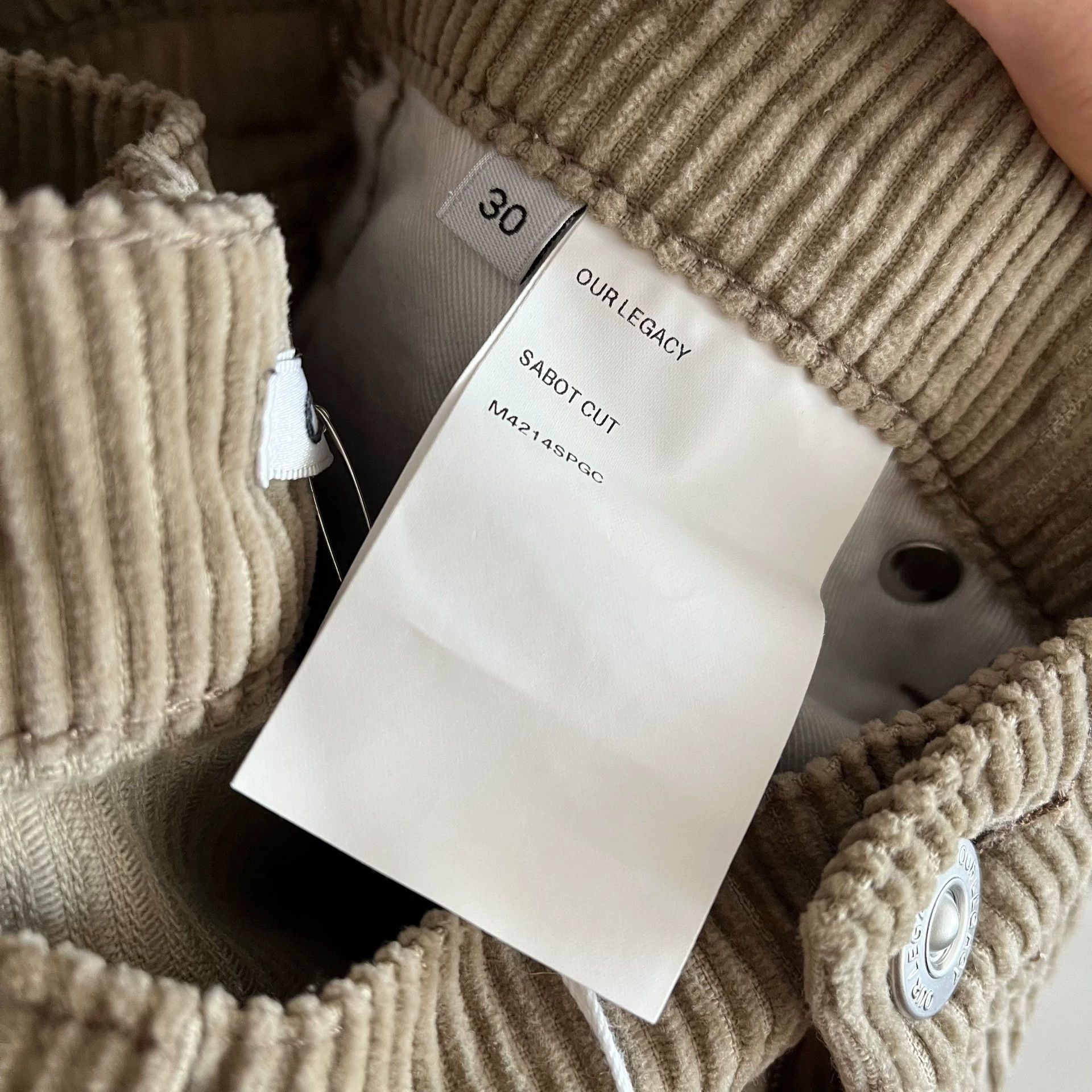 Our Legacy Our legacy Corduroy trousers Size US 30 / EU 46 - 9 Thumbnail