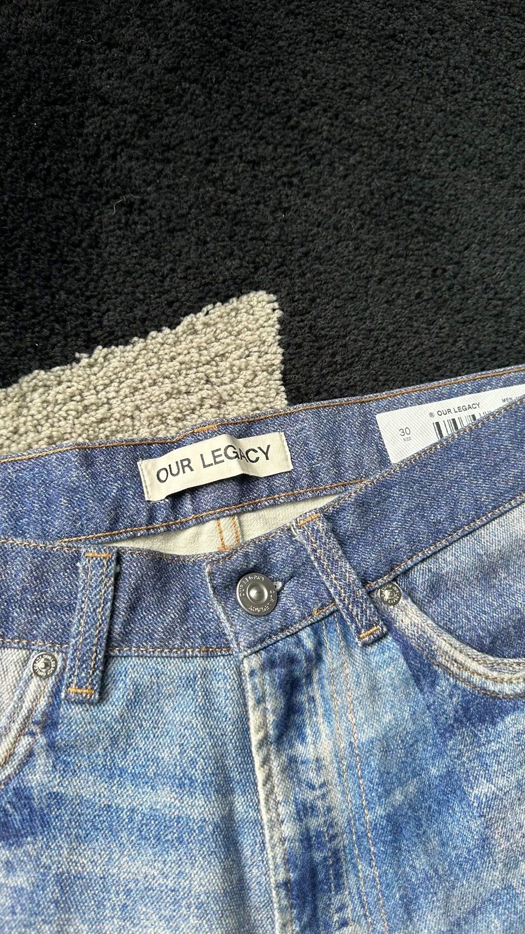 Our Legacy Our legacy 3d printed jeans Size US 30 / EU 46 - 3 Thumbnail