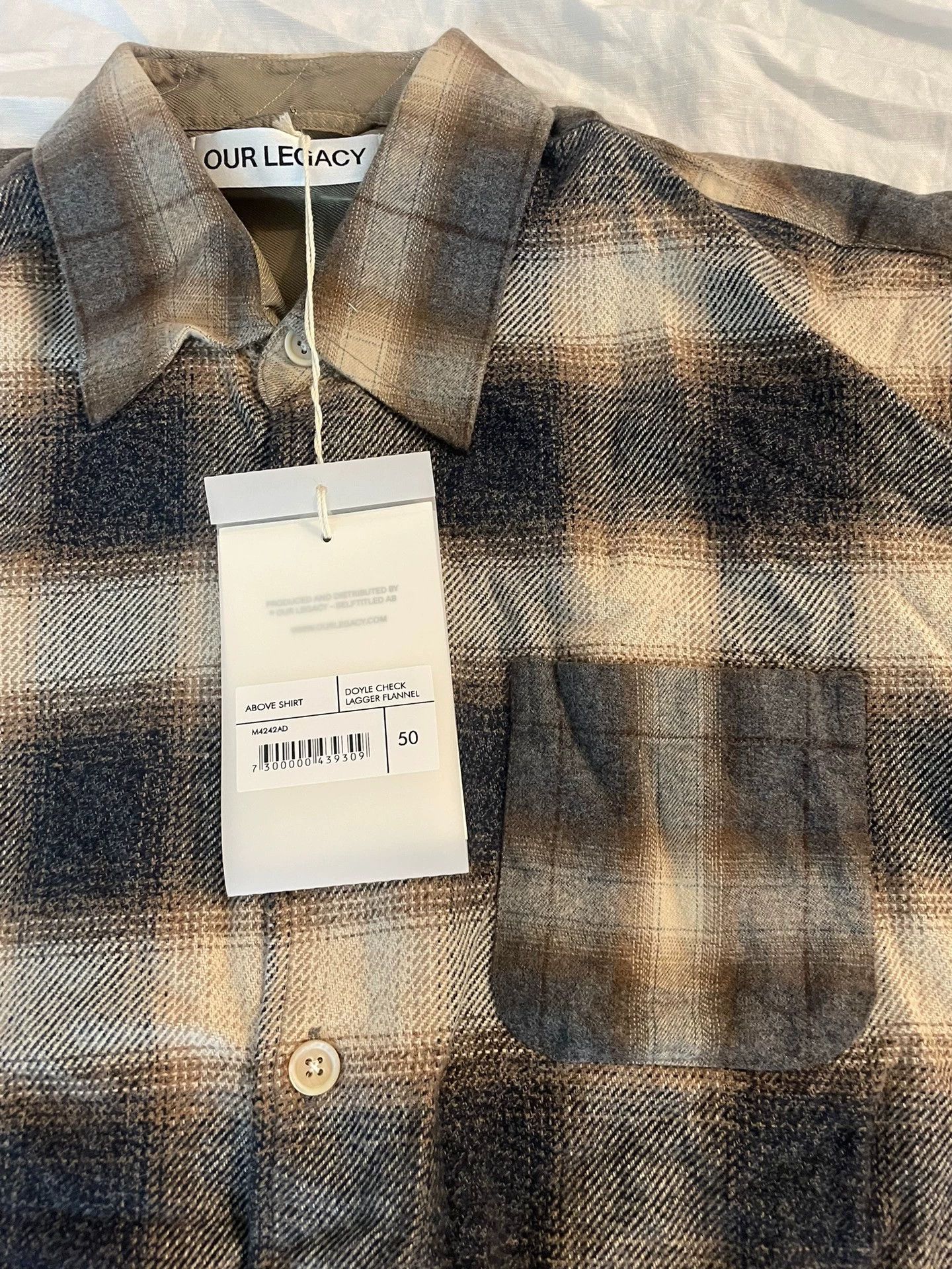 Our Legacy Our legacy Flannel plaid shirt Size US L / EU 52-54 / 3 - 2 Thumbnail