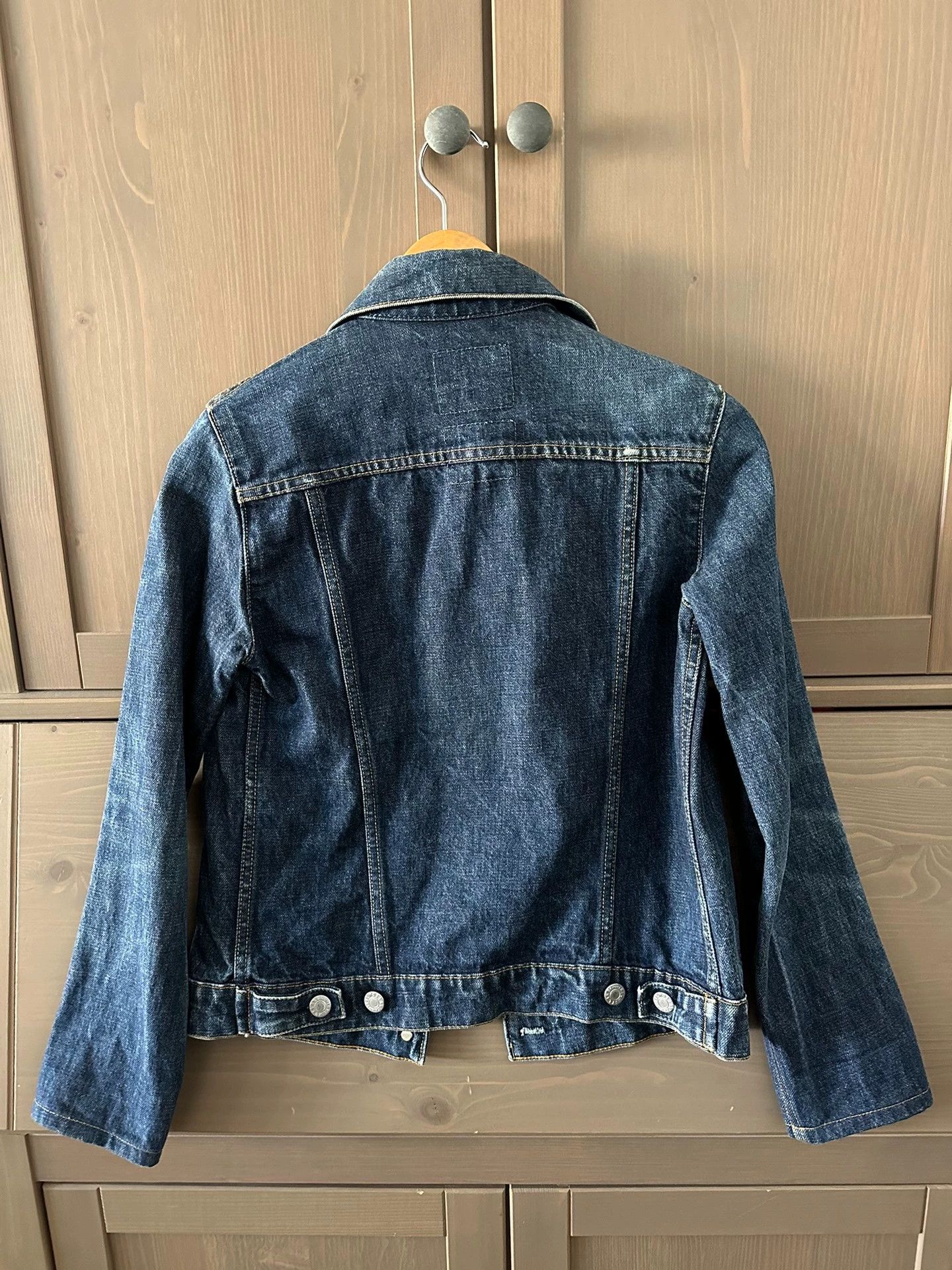 Helmut lang The master himself designed the medieval slim denim jacket.