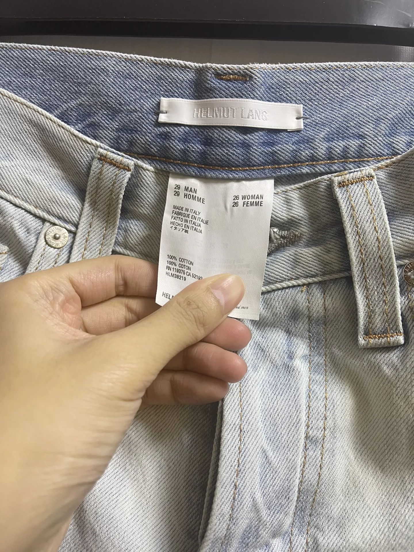 Helmut Lang Helmut lang Make old jeans Size US 32 / EU 48 - 3 Thumbnail