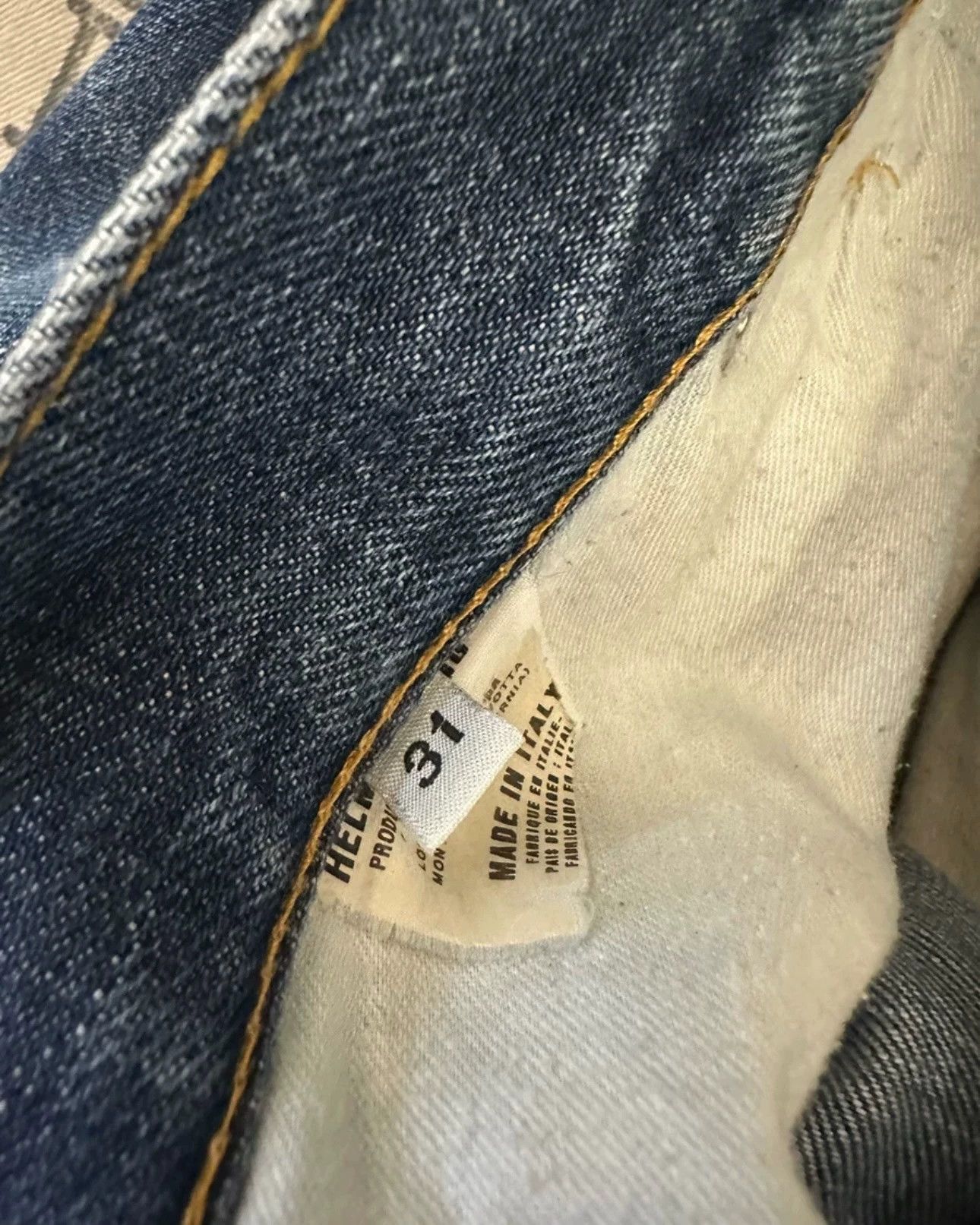 Helmut Lang Helmut lang washed jeans Size US 31 - 6 Thumbnail