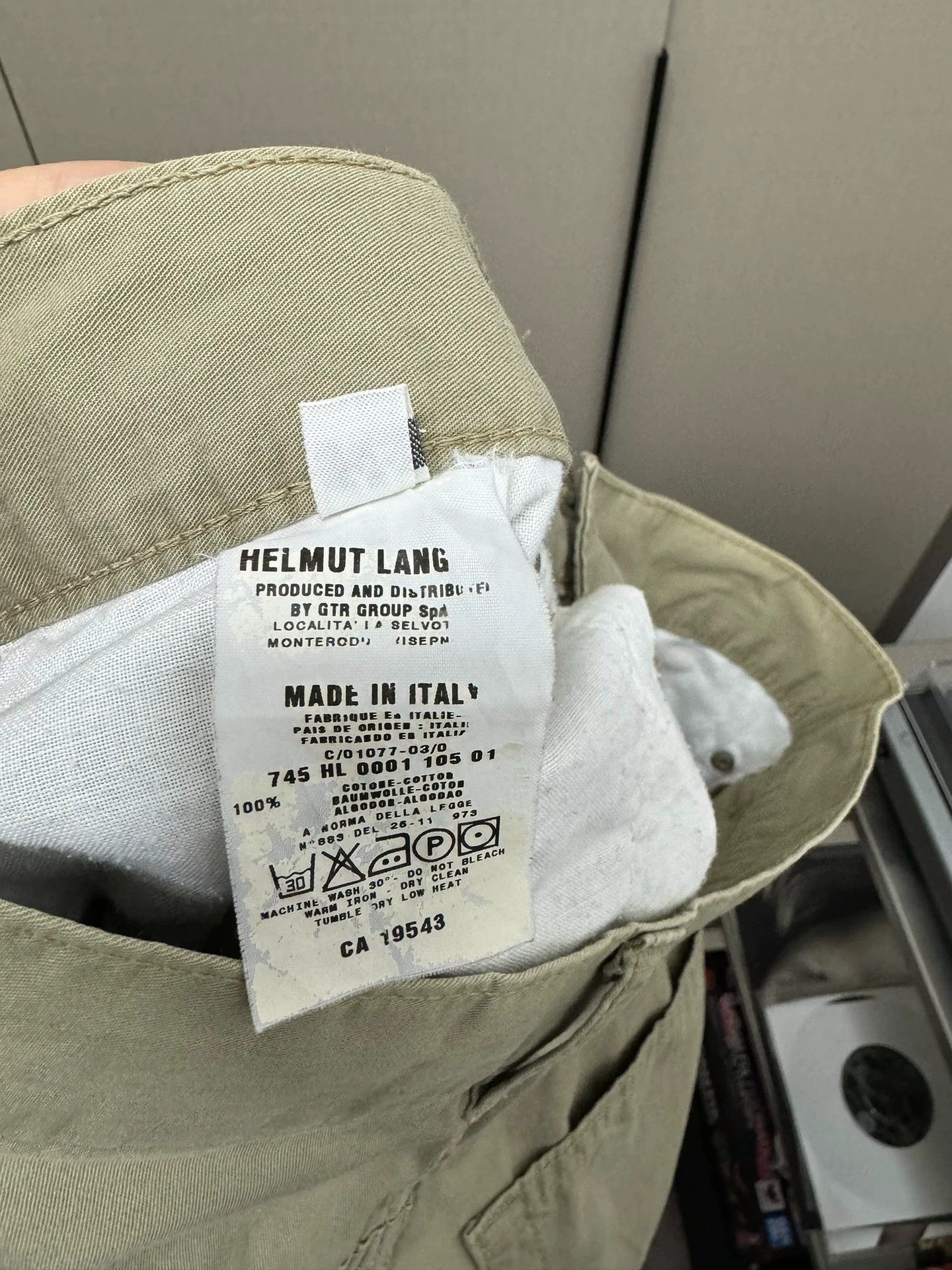Helmut Lang Helmut lang straight leg pants Size US 28 / EU 44 - 4 Thumbnail