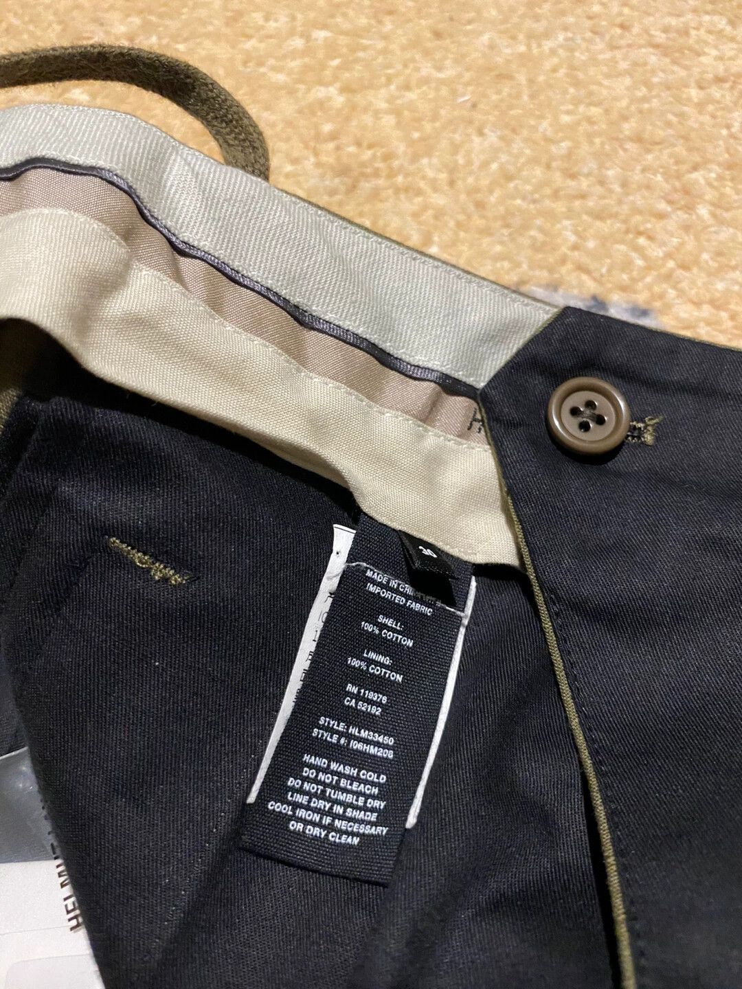 Helmut Lang Helmut lang Straight casual pants men's trousers are split Size US 28 / EU 44 - 7 Thumbnail