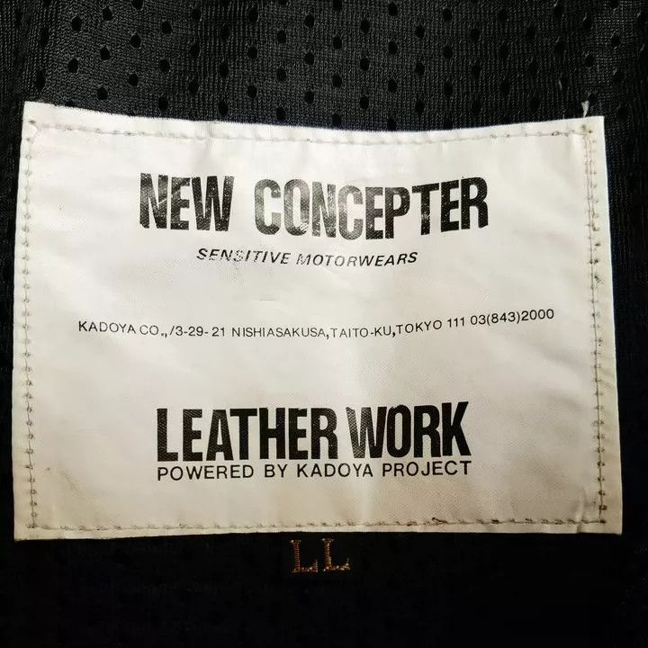 Kadoya Kadoya Thick soft cowhide leather cycling jacket Size US XL / EU 56 / 4 - 7 Thumbnail