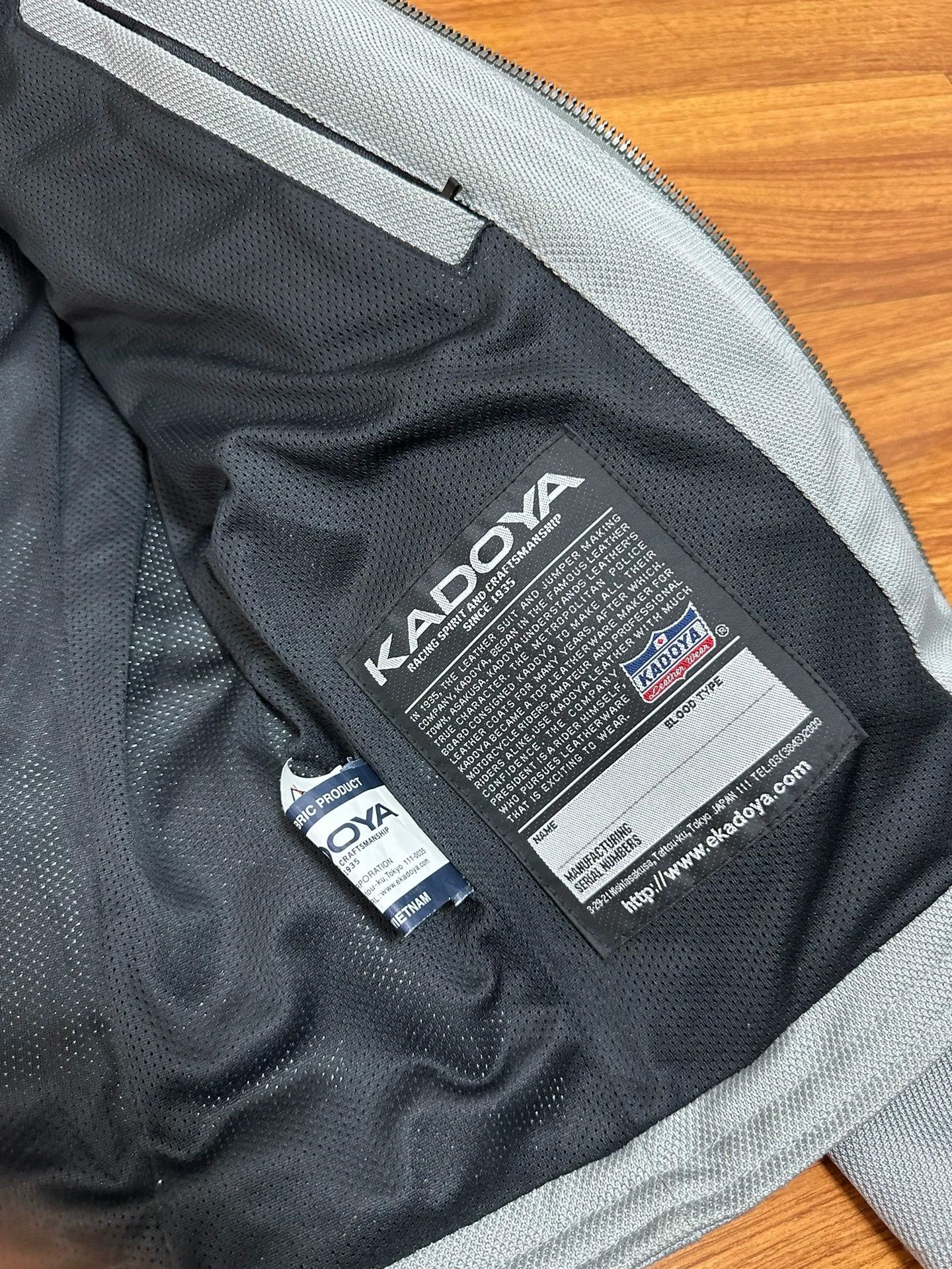 Kadoya Kadoya Mesh knight leather jacket Size US M / EU 48-50 / 2 - 7 Thumbnail