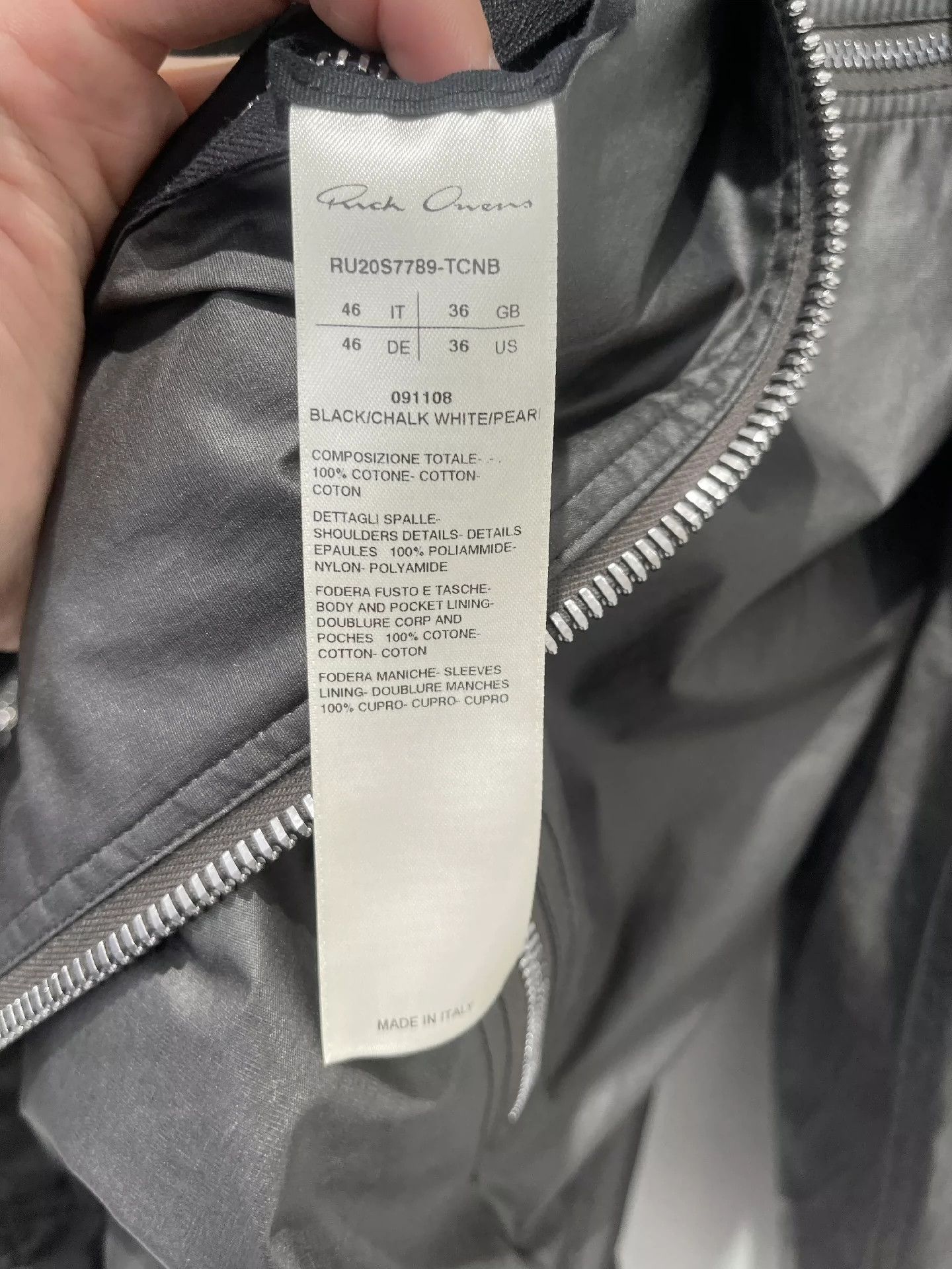 Rick Owens Rick owens Show jacket coat Size US M / EU 48-50 / 2 - 5 Thumbnail
