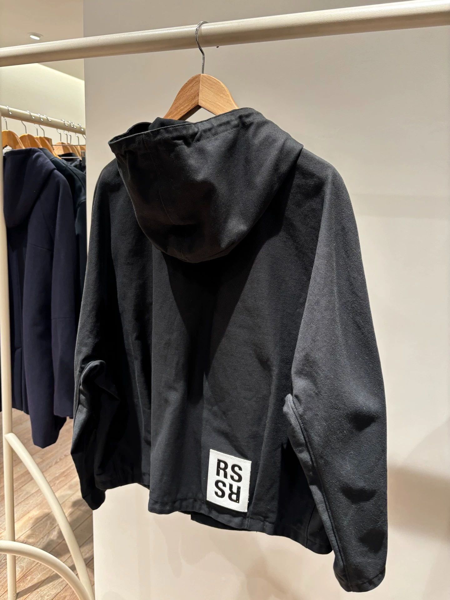 Raf Simons Raf Simons Hooded wide short coat Size US M / EU 48-50 / 2 - 5 Thumbnail