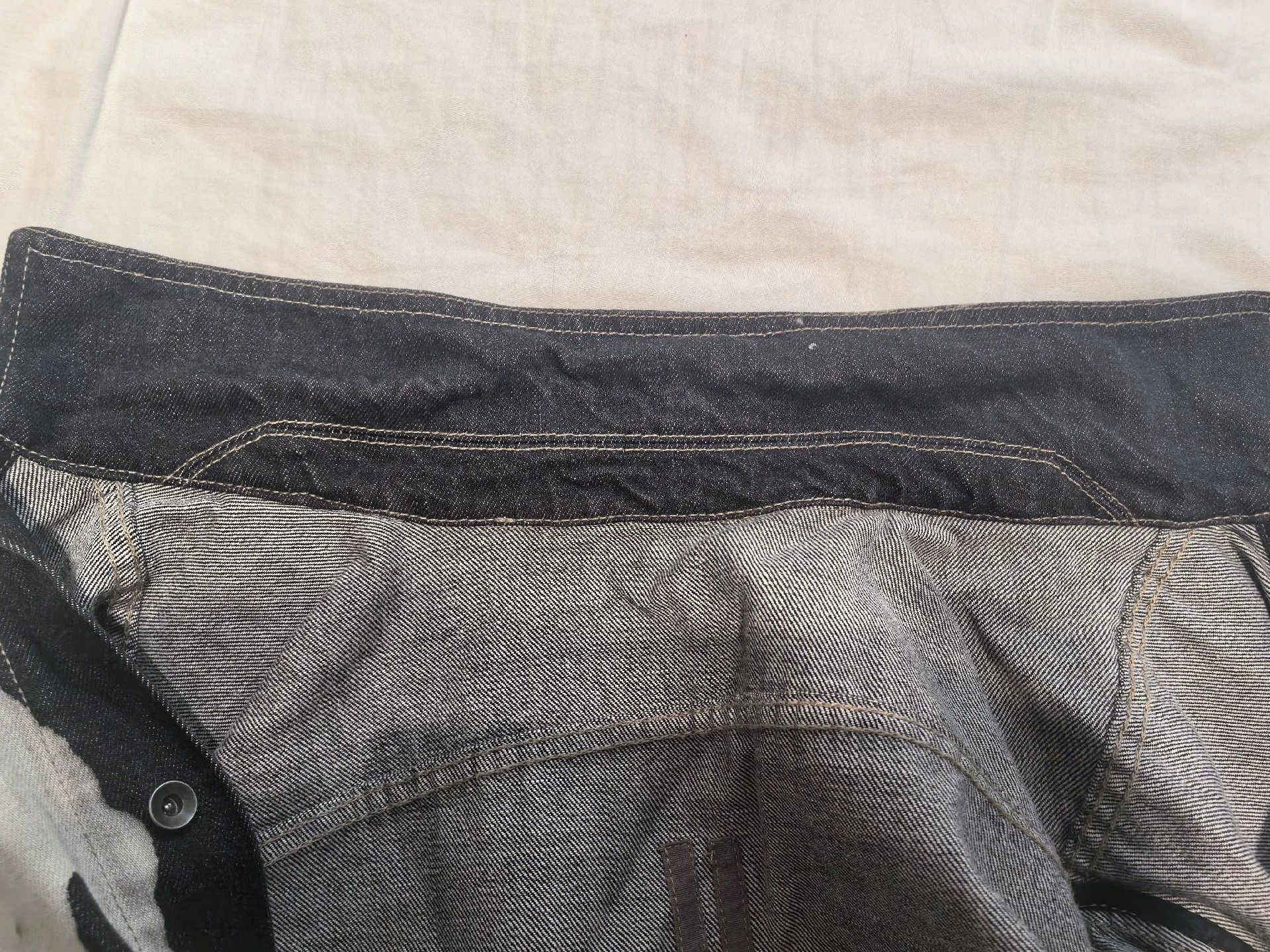 Rick Owens Rick owens 16 denim jackets with ink splashing and vomiting Size US L / EU 52-54 / 3 - 3 Thumbnail