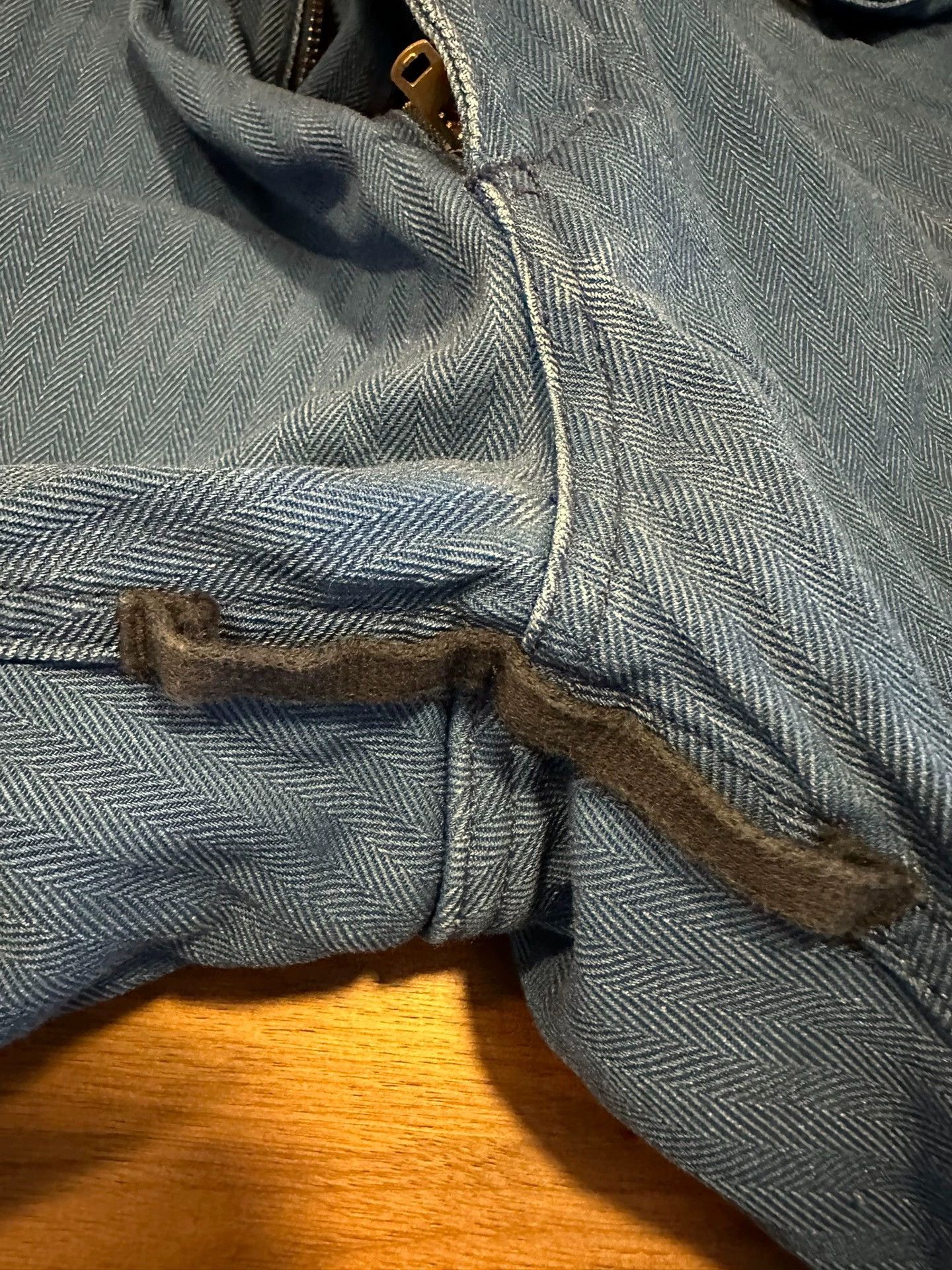 Visvim visvim ict herringbone blue dyed shorts Size US 32 / EU 48 - 7 Thumbnail