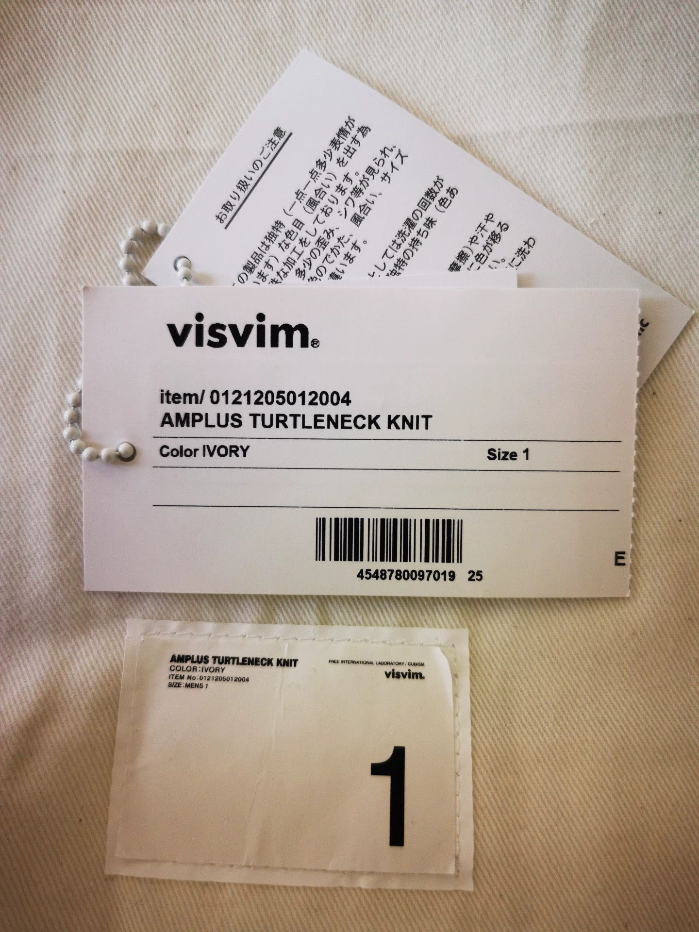 Visvim VISVIM 21AW AMPLUS TURTLENECK KNIT turtleneck sweater Size US S / EU 44-46 / 1 - 7 Thumbnail