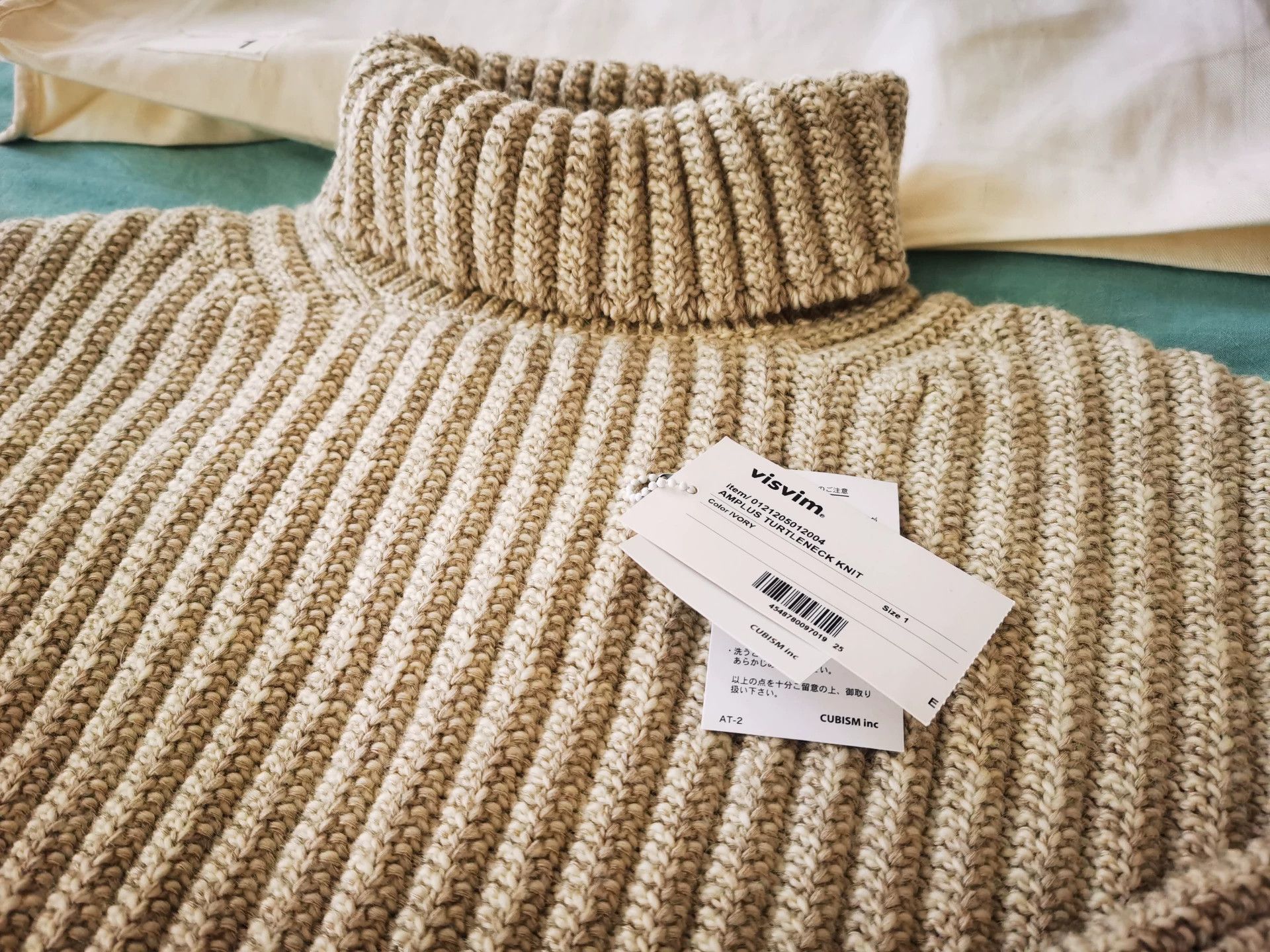 Visvim VISVIM 21AW AMPLUS TURTLENECK KNIT turtleneck sweater Size US S / EU 44-46 / 1 - 2 Thumbnail