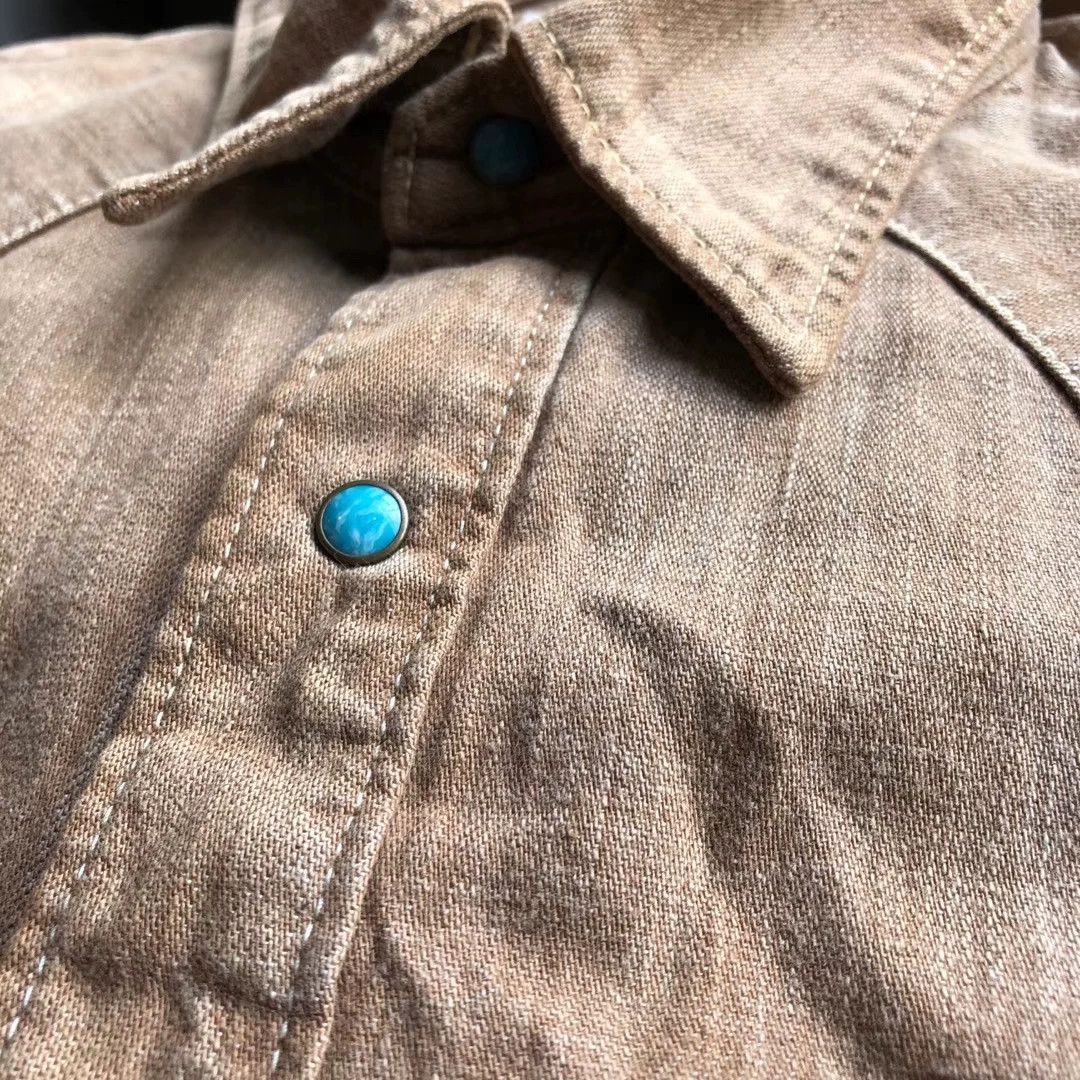 Visvim VISVIM 12SS FOUR CORNERS DAMAGED SHIRT Size US S / EU 44-46 / 1 - 2 Thumbnail