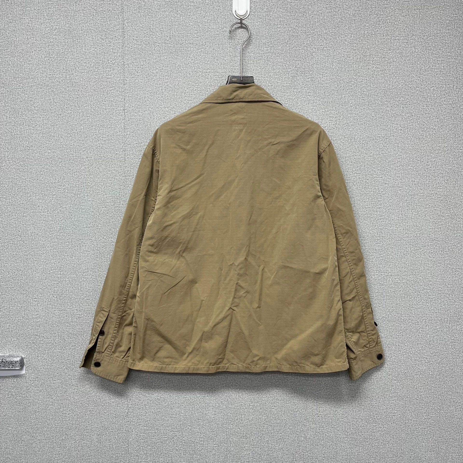 Visvim Visvim domain 2 bag khaki brown Army shirt-jacket jacket Size US L / EU 52-54 / 3 - 2 Thumbnail