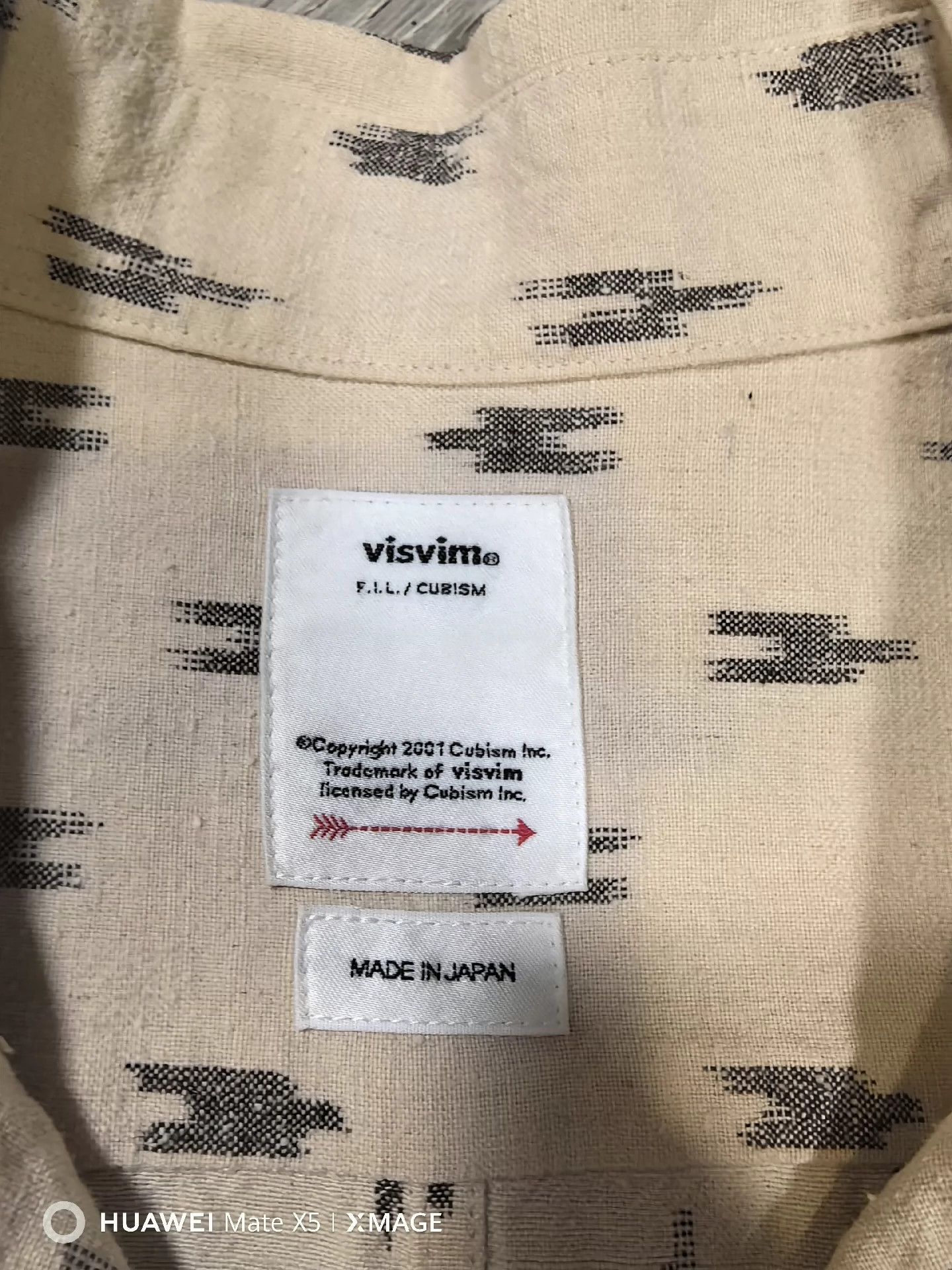 Visvim VISVIM 22SS FREE EDGE SHIRT S/S KASURI Size US M / EU 48-50 / 2 - 4 Thumbnail