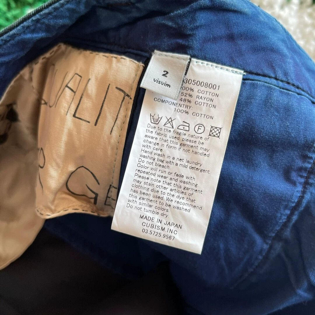 Visvim VISVIM INDIGO OVERDYE HIGH WATER CHINO Size US 32 / EU 48 - 4 Thumbnail