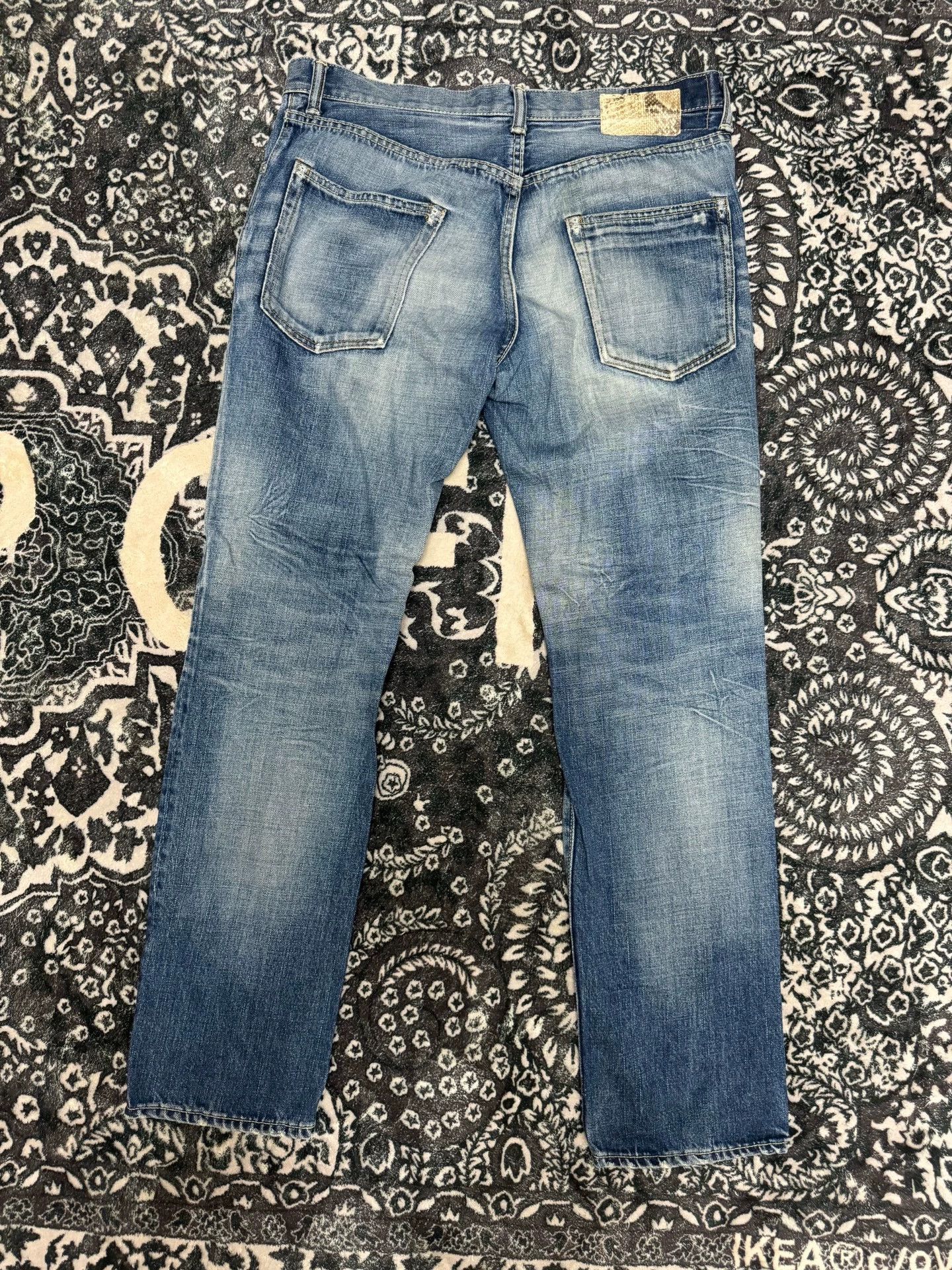 Visvim Visvim 03D6 Blue wash jeans Size US 34 / EU 50 - 2 Thumbnail