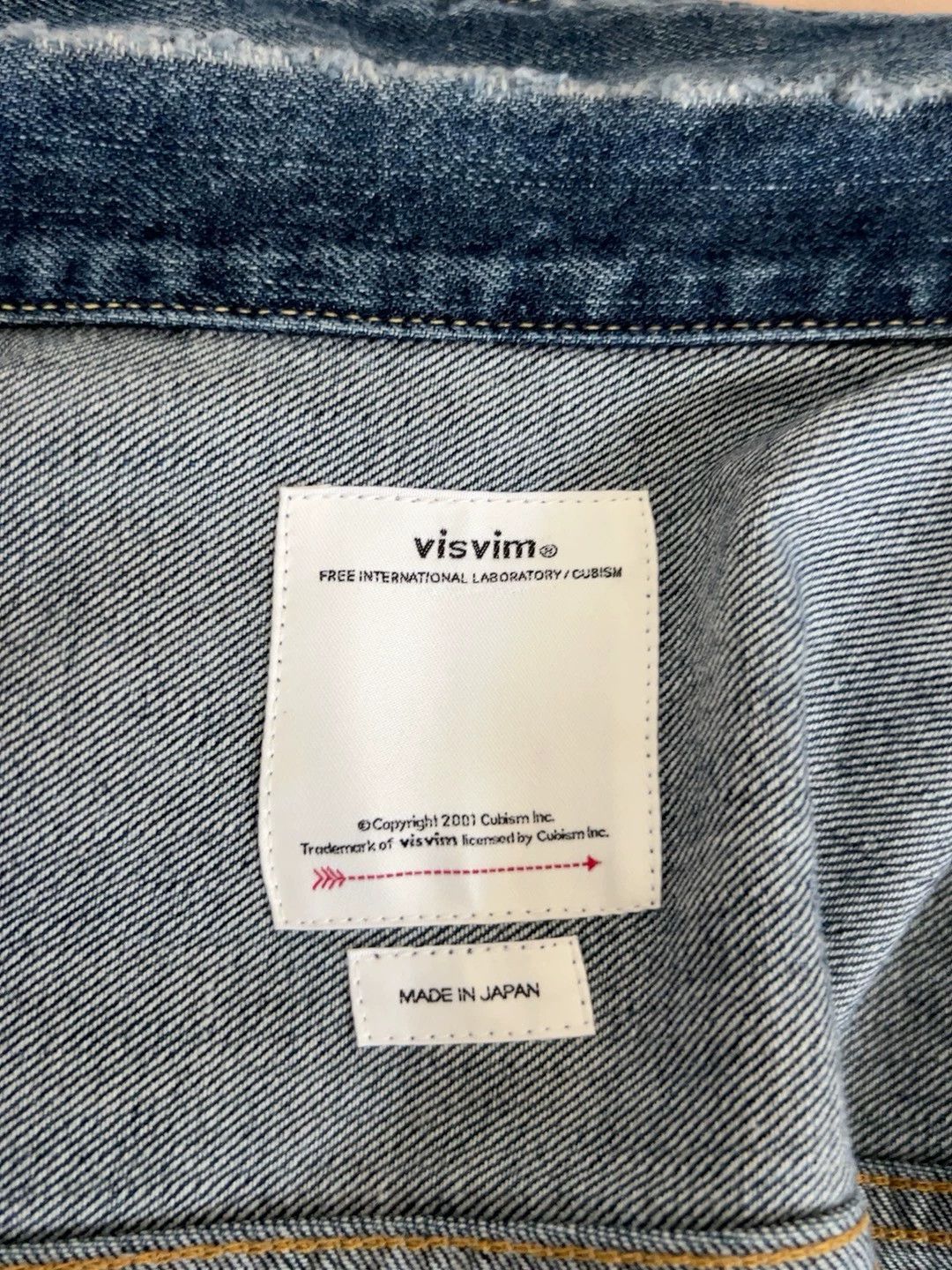 Visvim VISVIM 101 DMGD-1010 Splash Ink destruction washed denim jacket jacket 23AW Size US XL / EU 56 / 4 - 4 Thumbnail