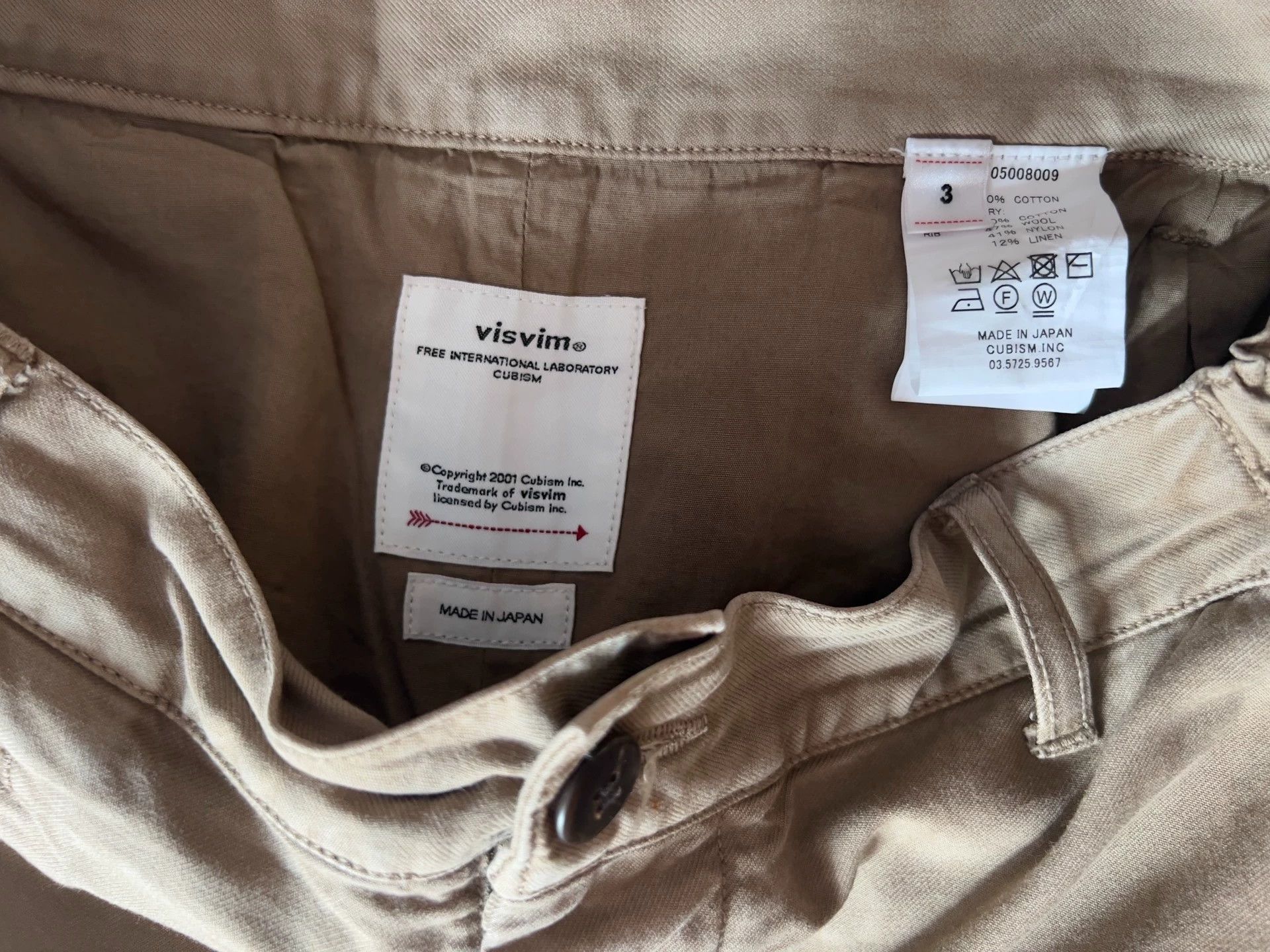 Visvim VISVIM 24SS CARROL CHINO PANTS DMGD FIL Size US 34 / EU 50 - 4 Thumbnail