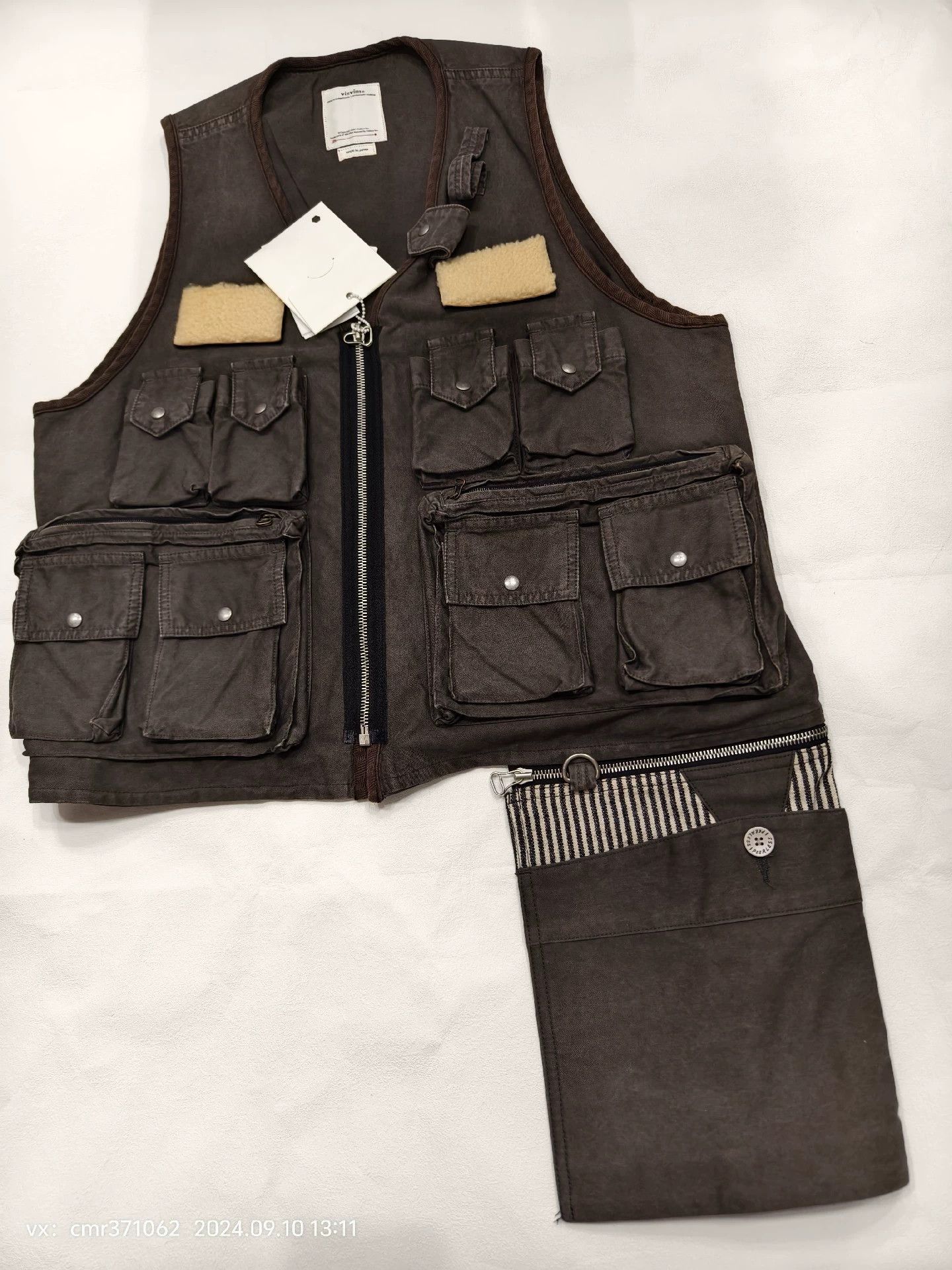 Visvim visvim 19aw fisherman vest Size US L / EU 52-54 / 3 - 3 Thumbnail