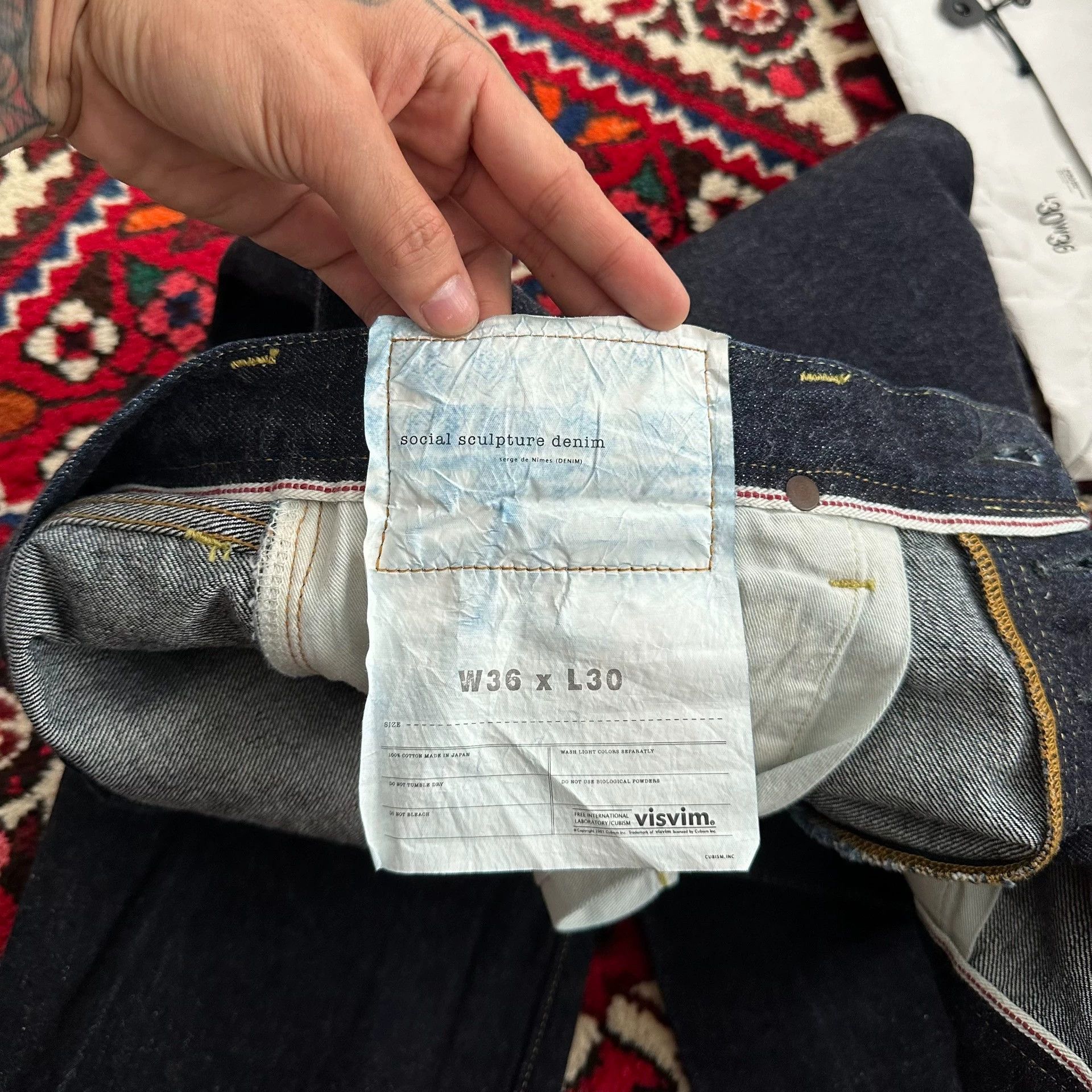 Visvim visvim 21ss 01.2rw blue jeans Size US 36 / EU 52 - 8 Thumbnail