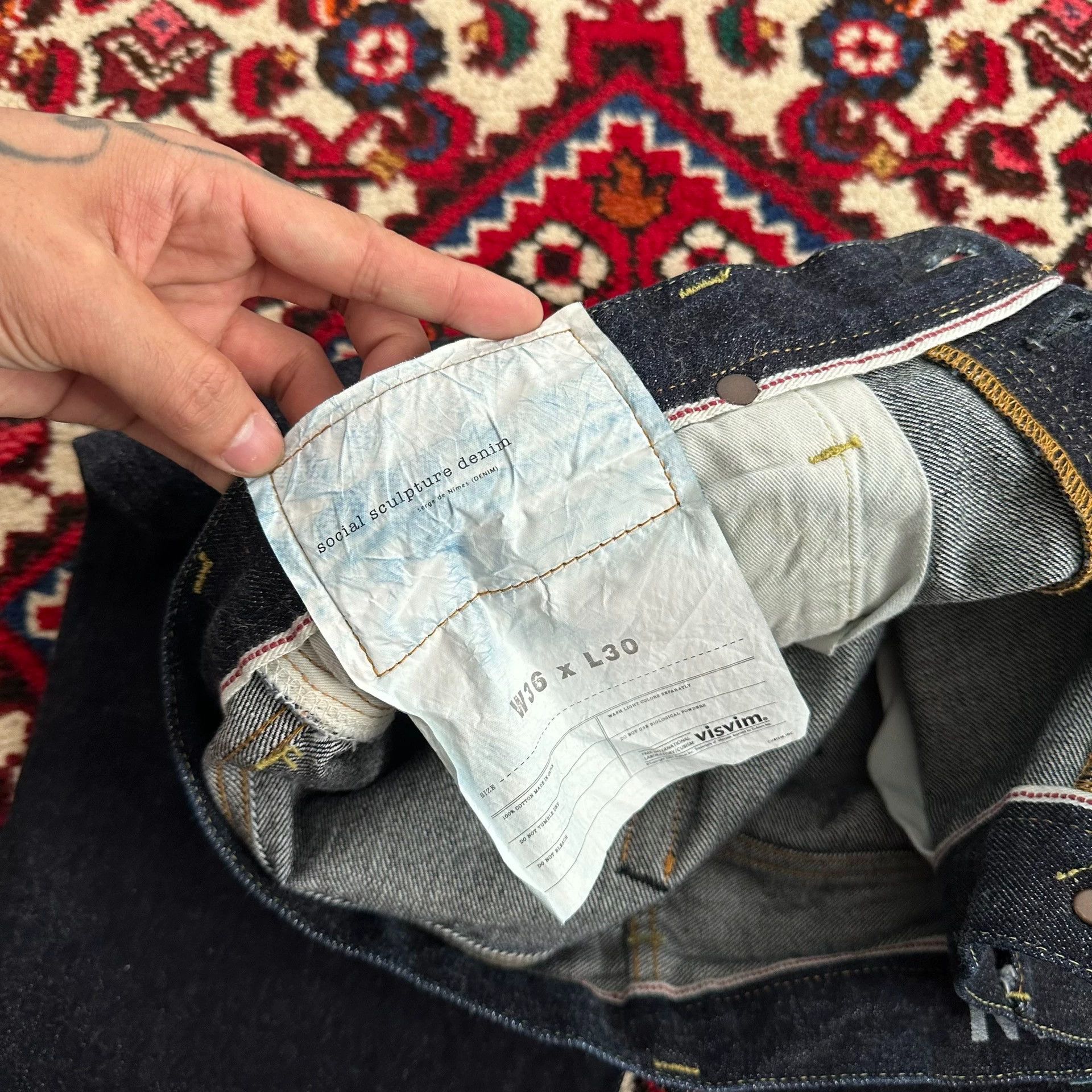 Visvim visvim 21ss 01.2rw blue jeans Size US 36 / EU 52 - 7 Thumbnail