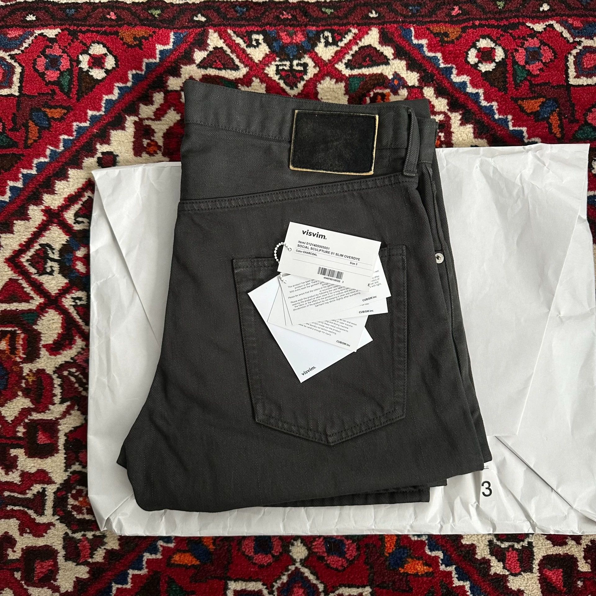 Visvim visvim 21aw 01 slim overdye jeans Size US 34 / EU 50 - 2 Thumbnail