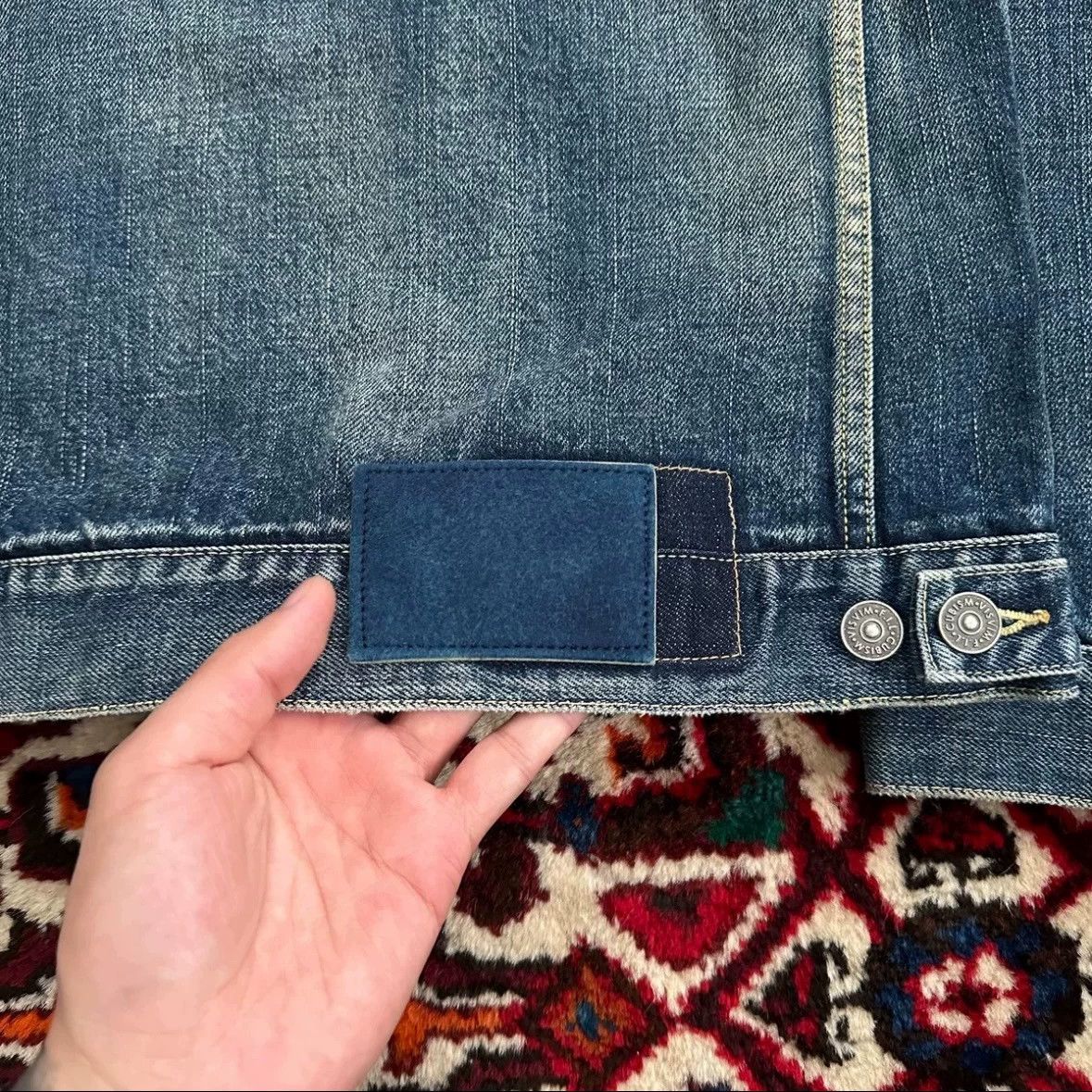 Visvim visvim 101 12ss yellow mud wash, denim jacket Size US M / EU 48-50 / 2 - 6 Thumbnail
