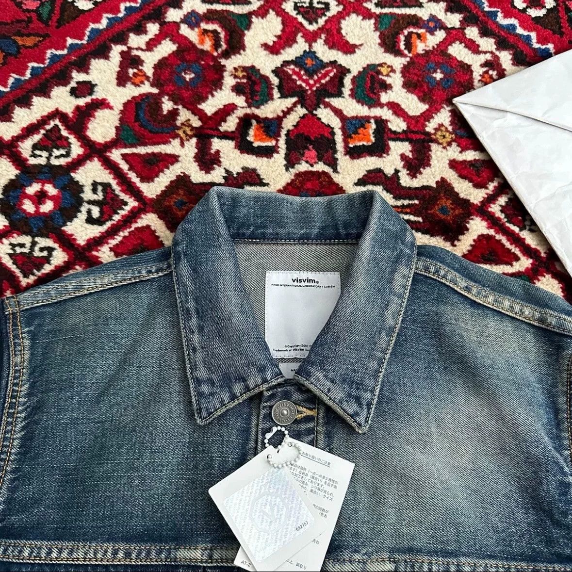 Visvim visvim 101 12ss yellow mud wash, denim jacket Size US M / EU 48-50 / 2 - 5 Thumbnail