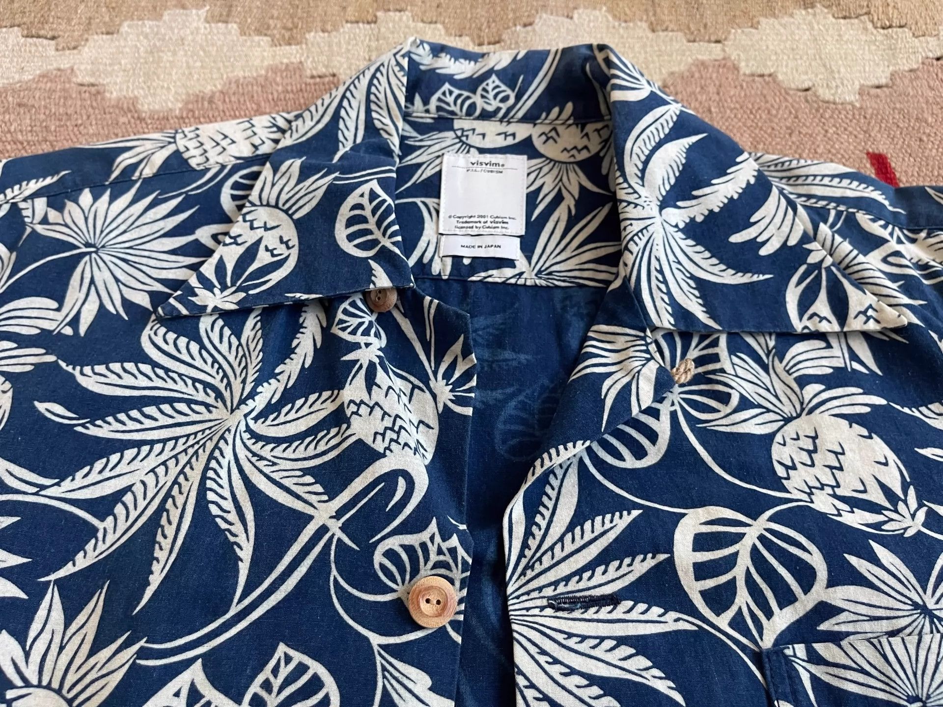 Visvim VISVIM 15SS DUKE SHIRT ND PINEAPPLE Size US M / EU 48-50 / 2 - 2 Thumbnail