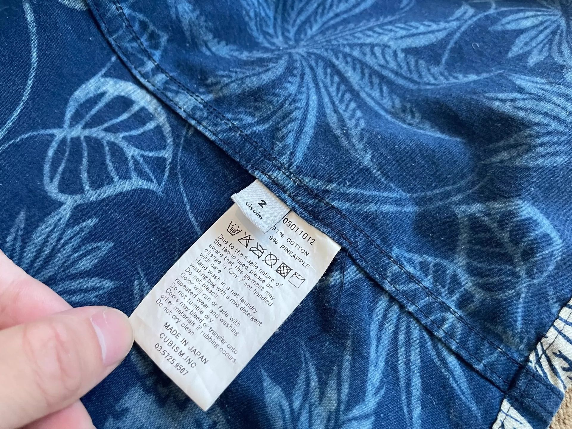 Visvim VISVIM 15SS DUKE SHIRT ND PINEAPPLE Size US M / EU 48-50 / 2 - 5 Thumbnail