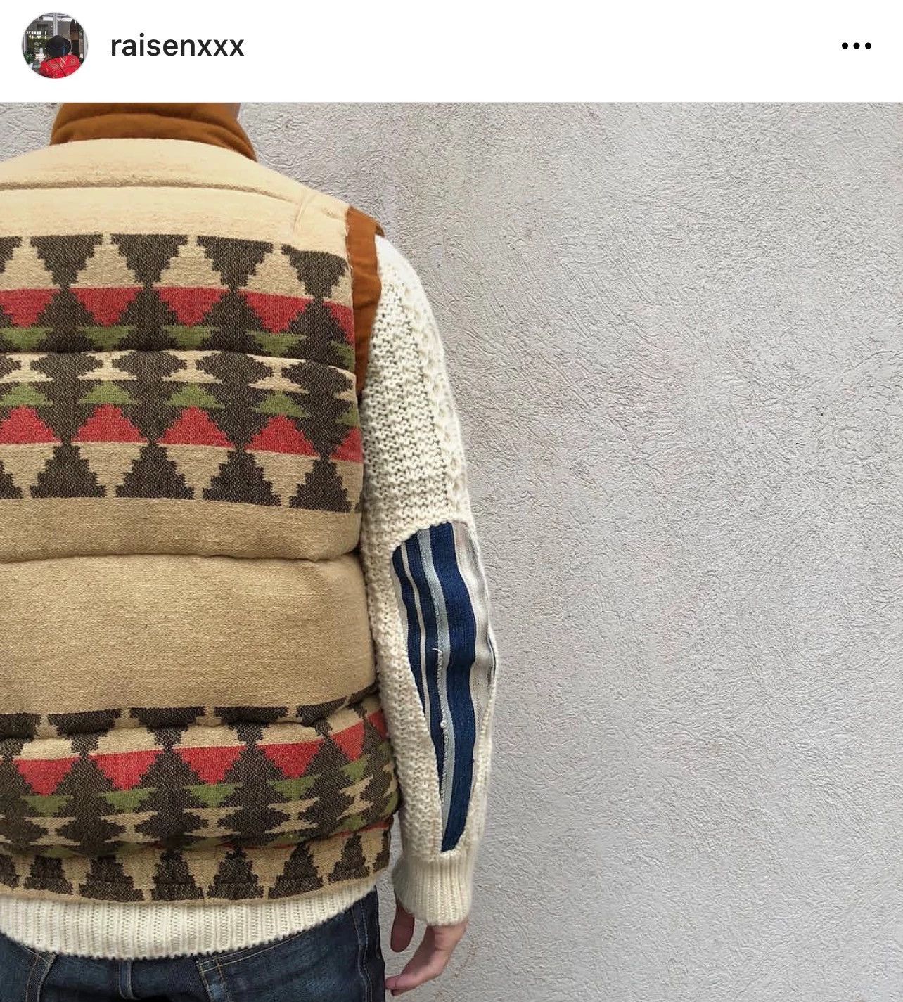 Visvim 15AW VISVIM FISHERMAN KNIT antique fabric drip sleeve sweater Size US M / EU 48-50 / 2 - 6 Thumbnail
