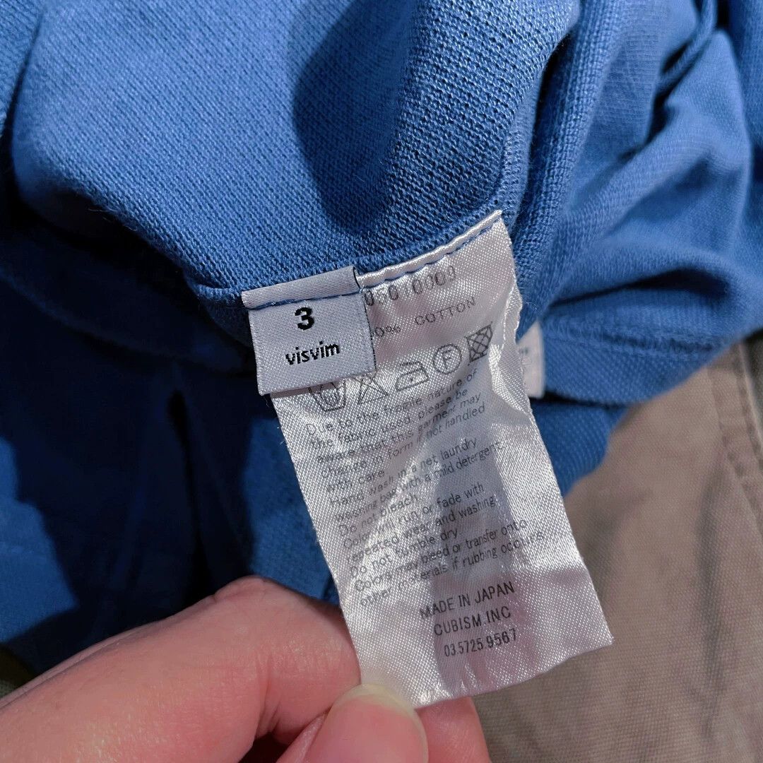 Visvim visvim 14ss weller over dye polo Size US L / EU 52-54 / 3 - 4 Thumbnail