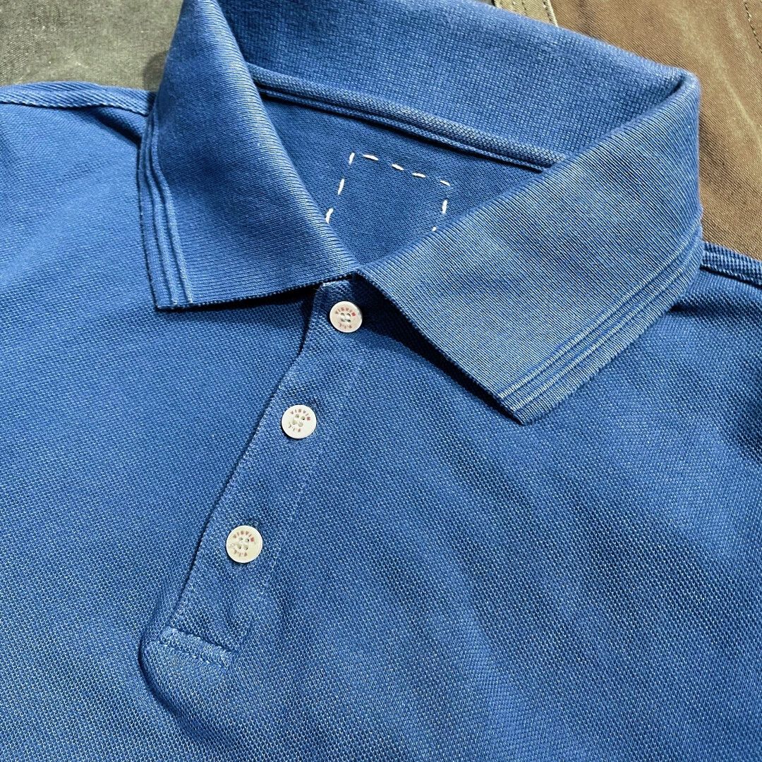 Visvim visvim 14ss weller over dye polo Size US L / EU 52-54 / 3 - 3 Thumbnail