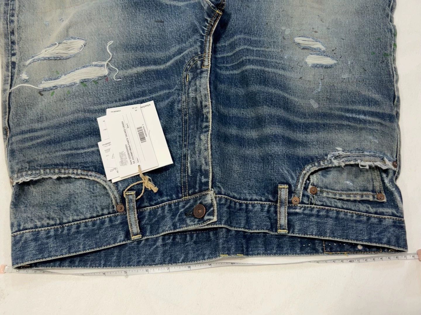 Visvim VISVIM 22SS ICT SS JOURNEYMAN PANTS TACKED CRASH Size US 36 / EU 52 - 7 Thumbnail