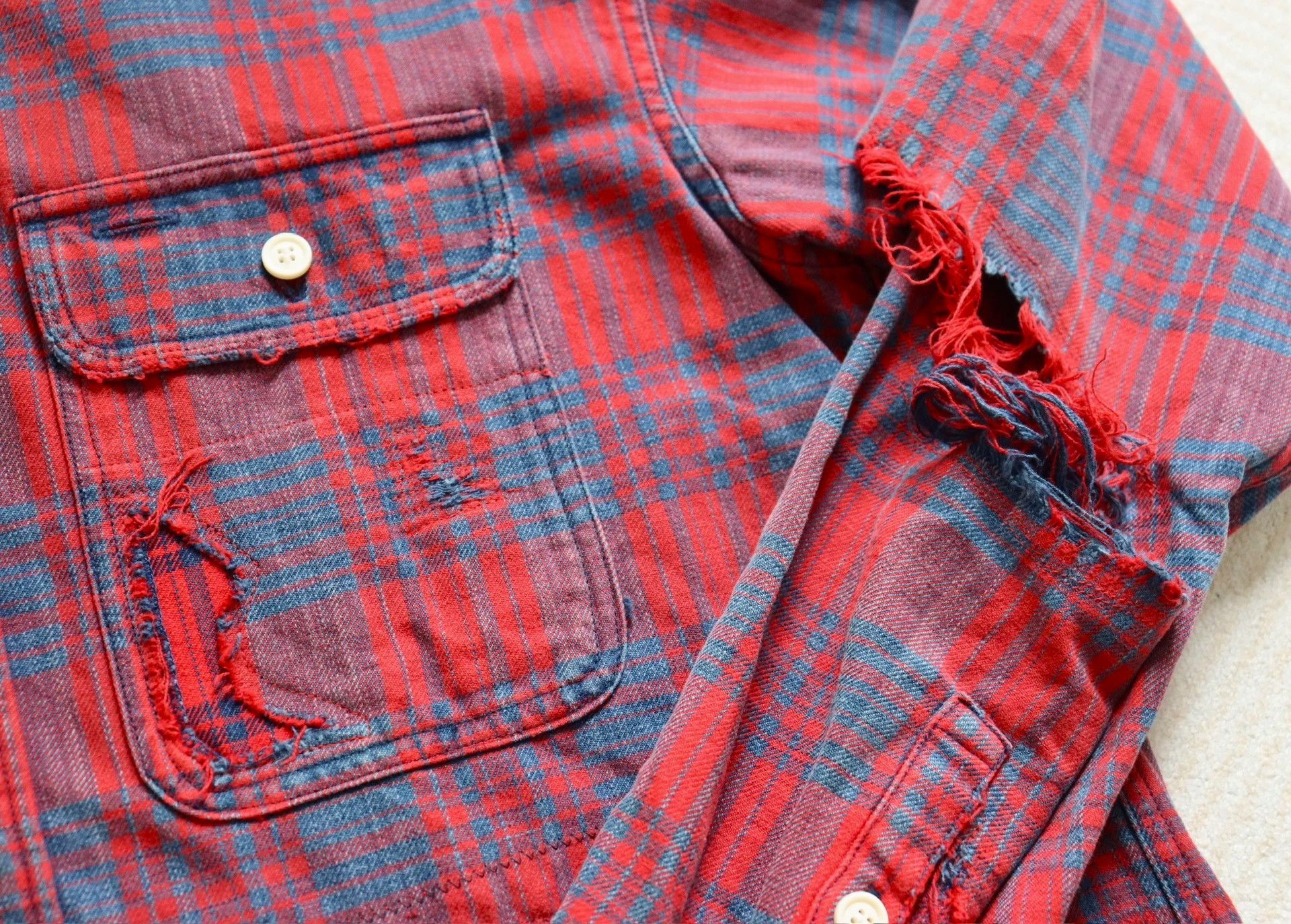 Visvim VISVIM 21SS LUMBER CHECK CRASH Size US M / EU 48-50 / 2 - 5 Thumbnail