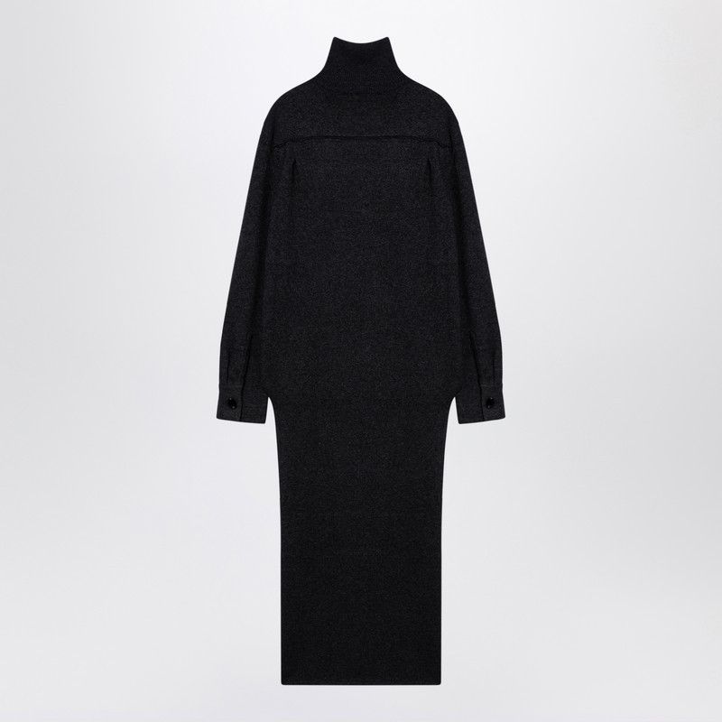 Givenchy Givenchy Dark Grey Turtleneck With Drawstring Size S / US 4 / IT 40 - 2 Thumbnail