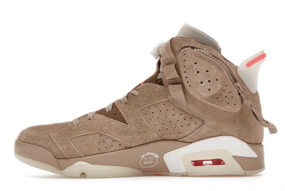 travis scott shoes khaki