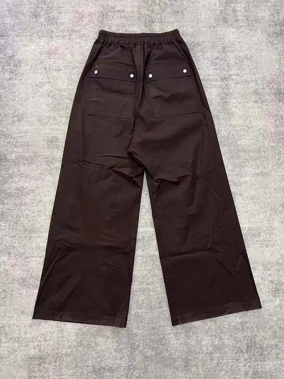 Rick Owens Rick owens Brown wide-leg pants Size US 30 / EU 46 - 2 Thumbnail