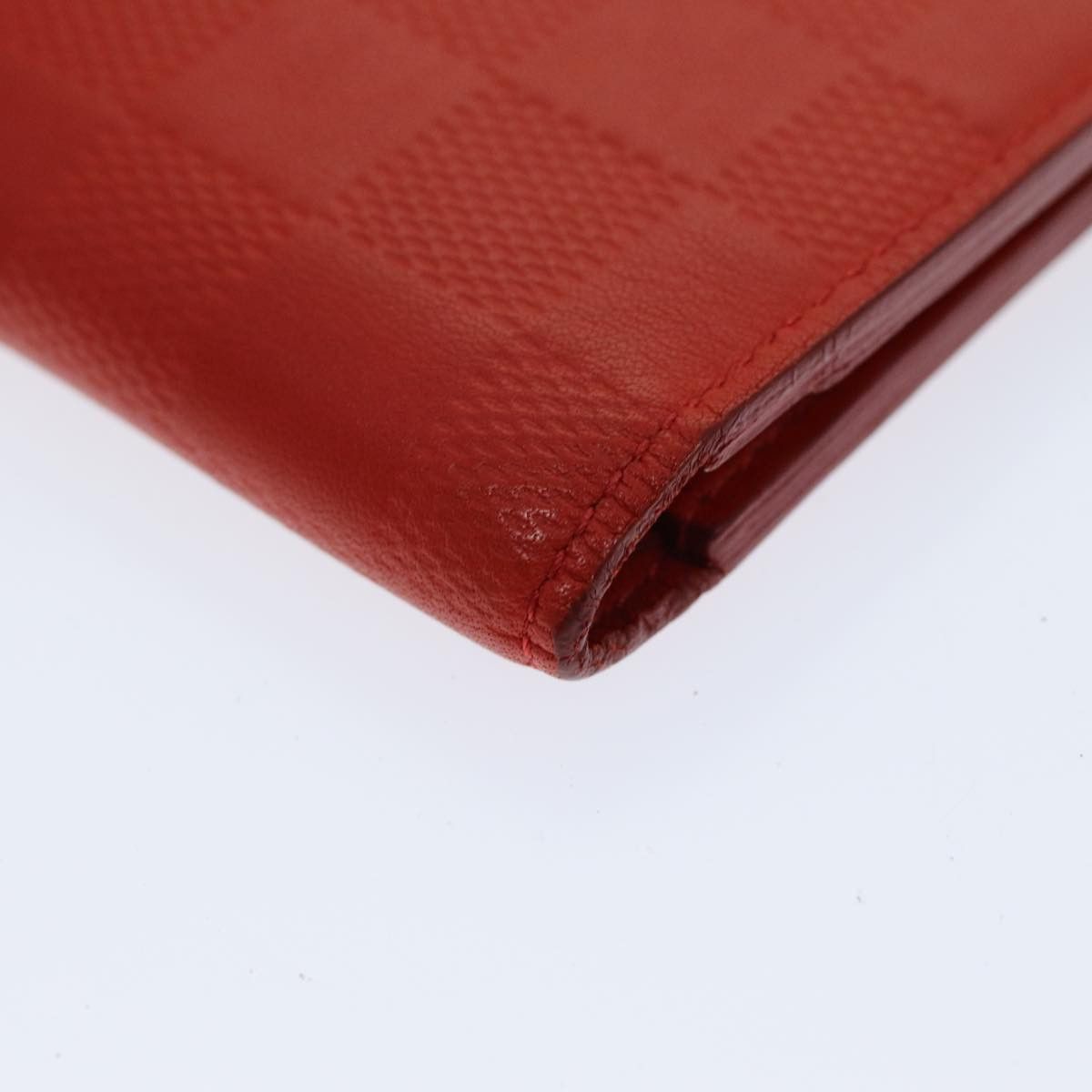 Louis Vuitton James Red Leather Wallet (Pre-Owned) Size ONE SIZE - 11 Thumbnail