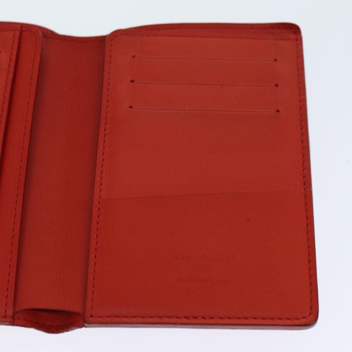 Louis Vuitton James Red Leather Wallet (Pre-Owned) Size ONE SIZE - 16 Thumbnail
