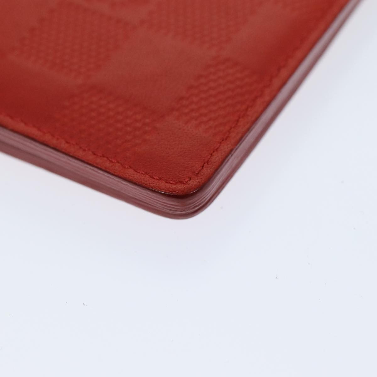 Louis Vuitton James Red Leather Wallet (Pre-Owned) Size ONE SIZE - 12 Thumbnail