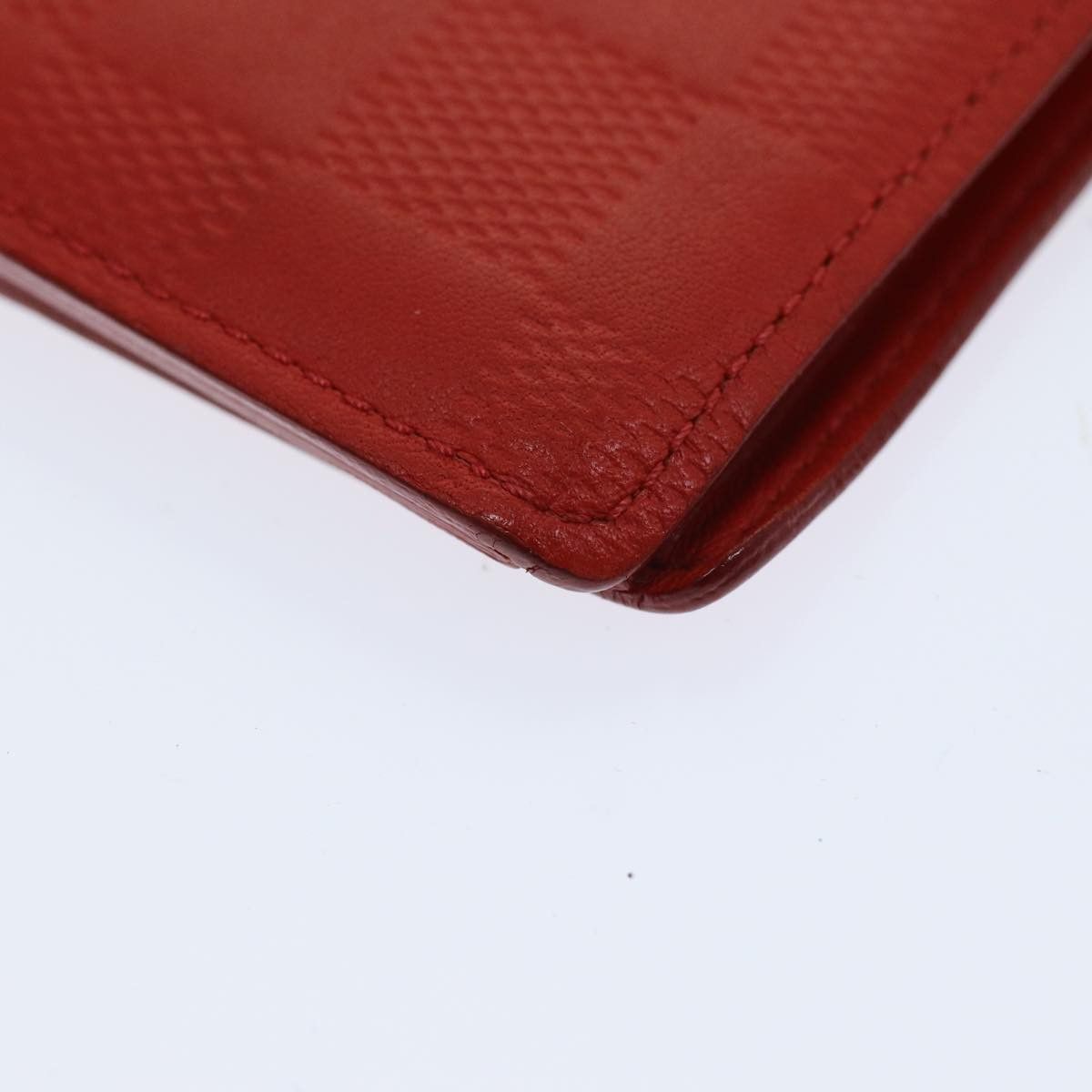 Louis Vuitton James Red Leather Wallet (Pre-Owned) Size ONE SIZE - 13 Thumbnail