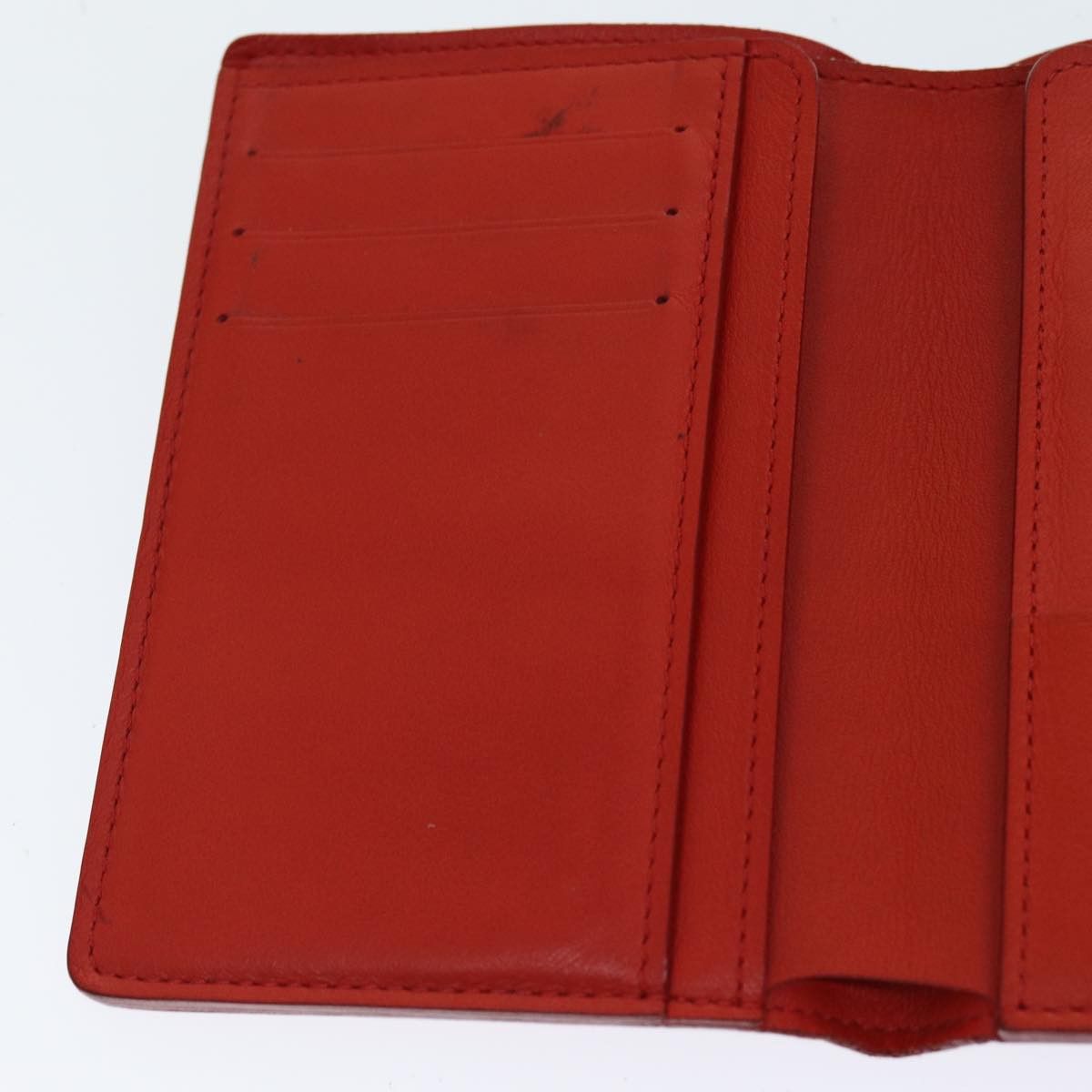 Louis Vuitton James Red Leather Wallet (Pre-Owned) Size ONE SIZE - 15 Thumbnail
